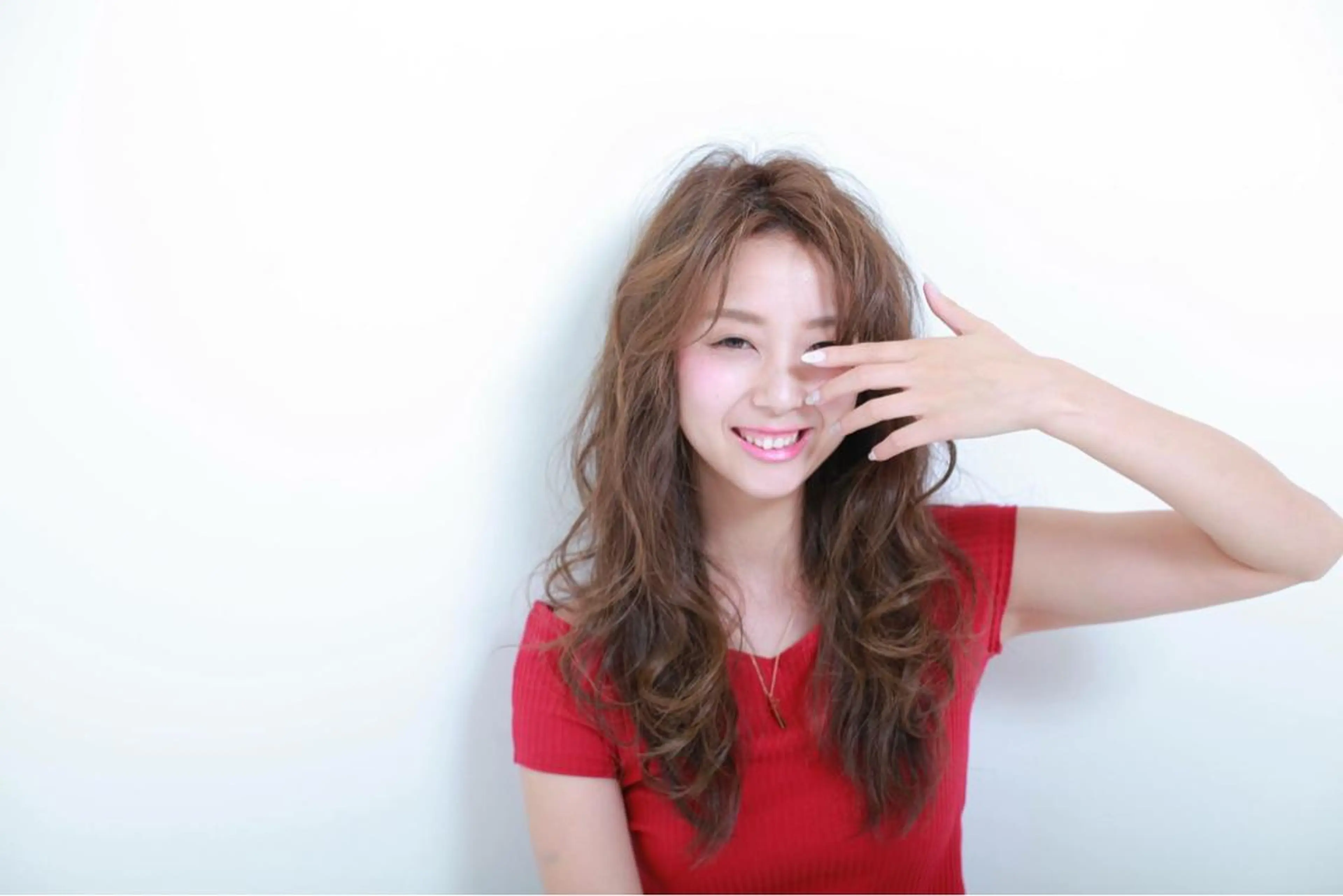 ロング カラー ヘアアレンジ knock【ノック】所属・烏丸韓国ヘア🇰🇷 ayaka🎀のヘアスタイル