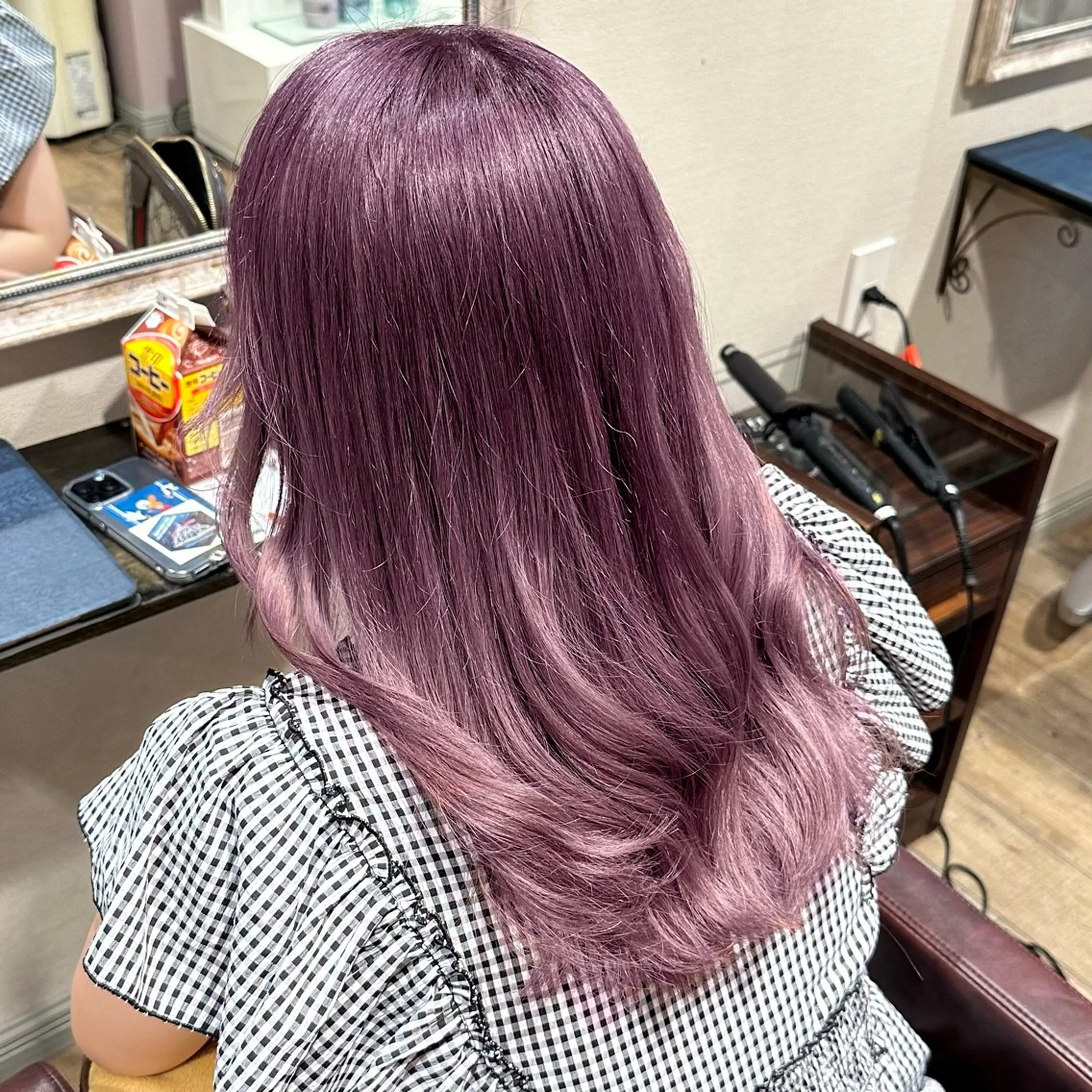 セミロング カラー 柔らかいcolor ￤韓国￤🩰マユ🩰のヘアスタイル