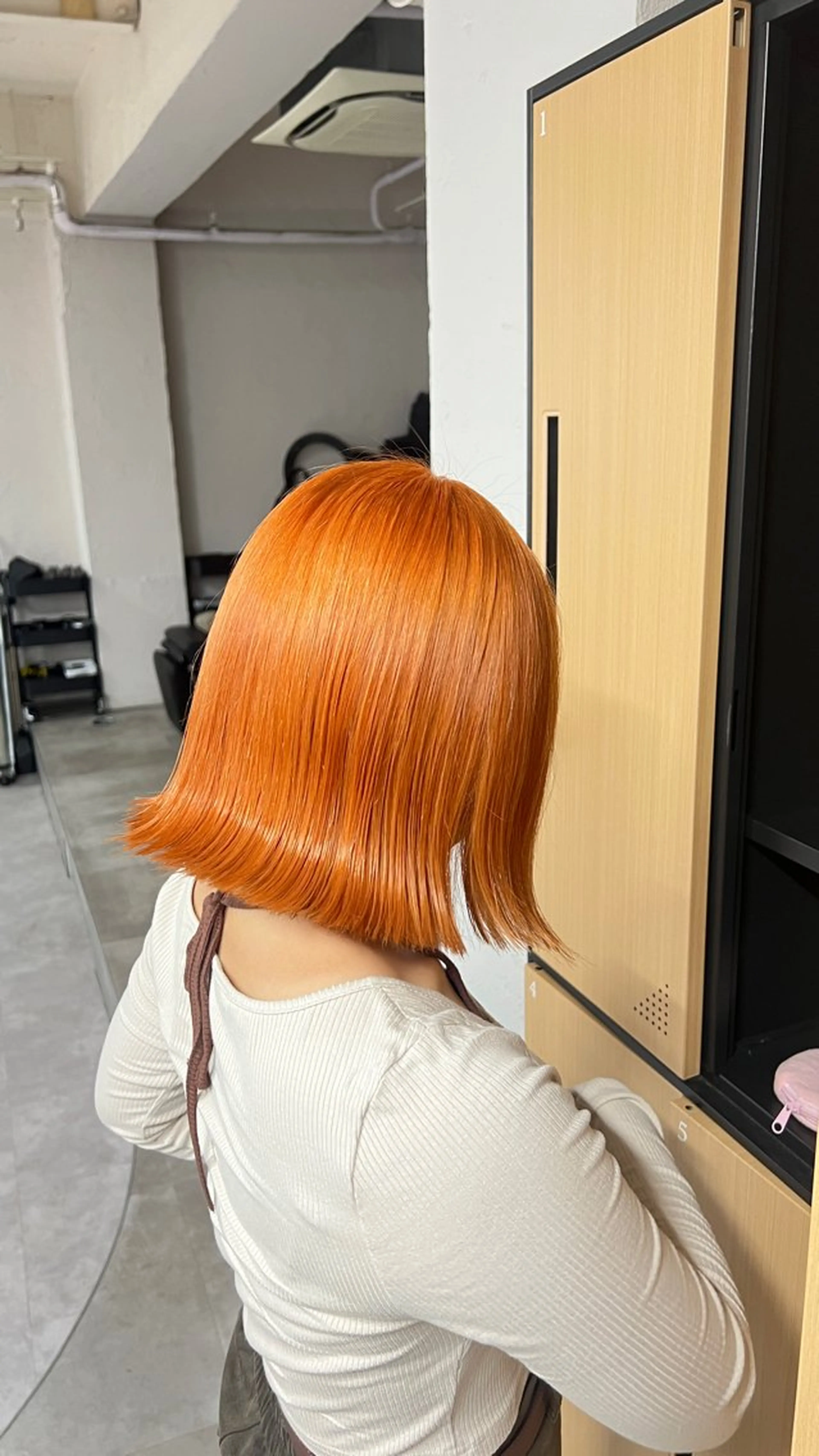 ミディアム ヘアカラー いしい りえのヘアスタイル