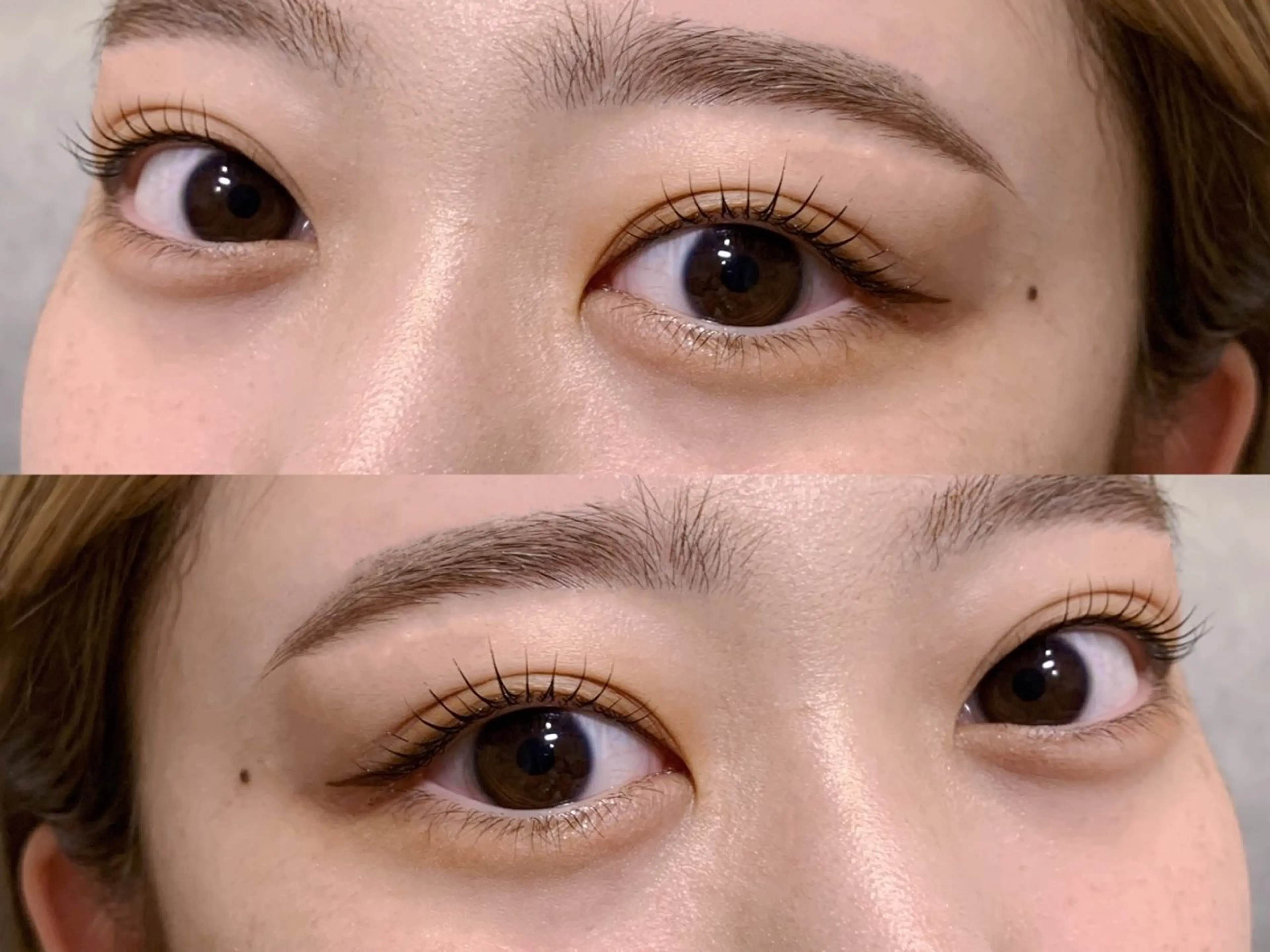 マツエク・マツパ 束感まつ毛 パリジェンヌラッシュリフト 一重×まつ毛パーマ ohime 新宿店 natsumiのマツエク・マツパデザイン