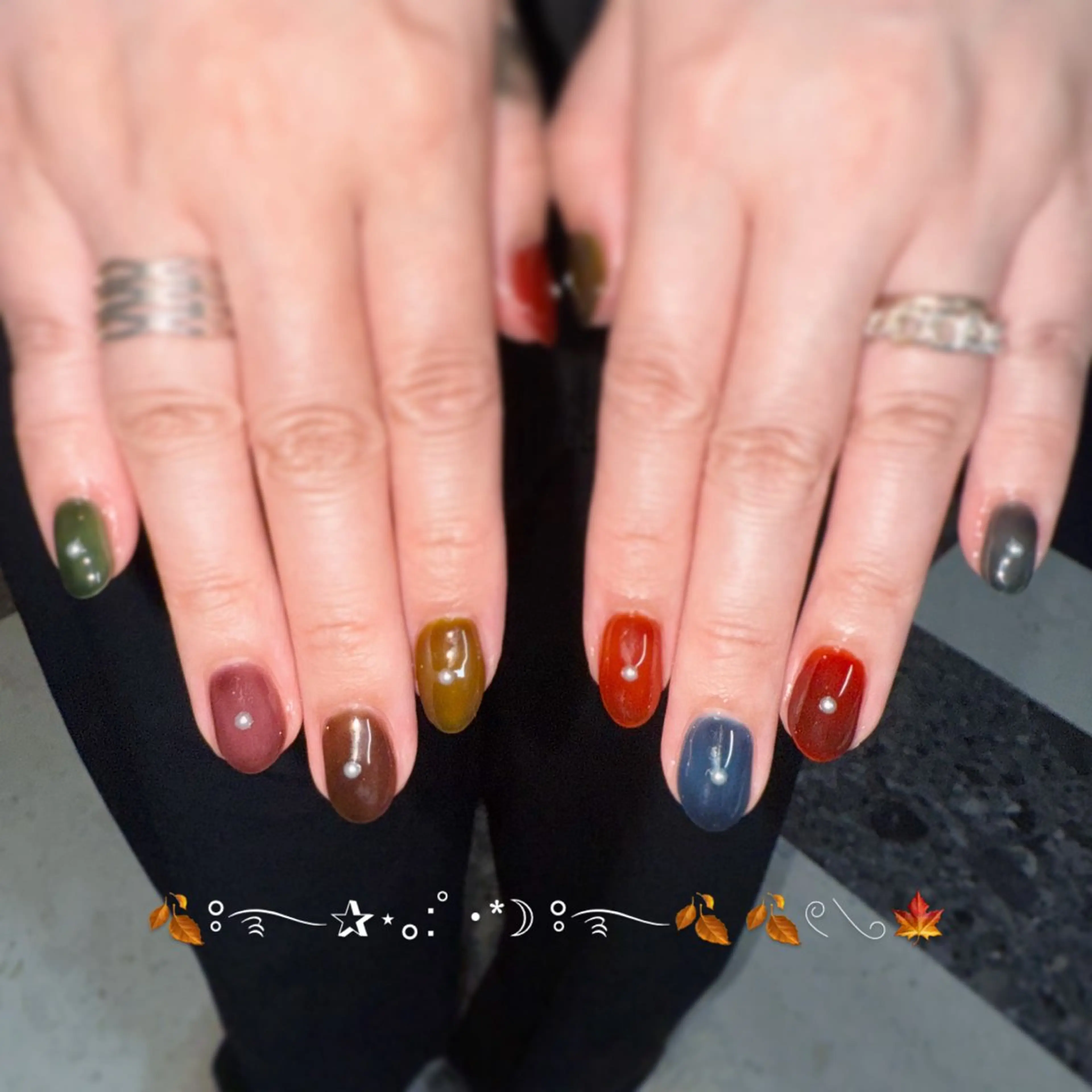 ネイル クリアネイル シンプルネイル ハンドネイル posa nail モエミのネイルデザイン