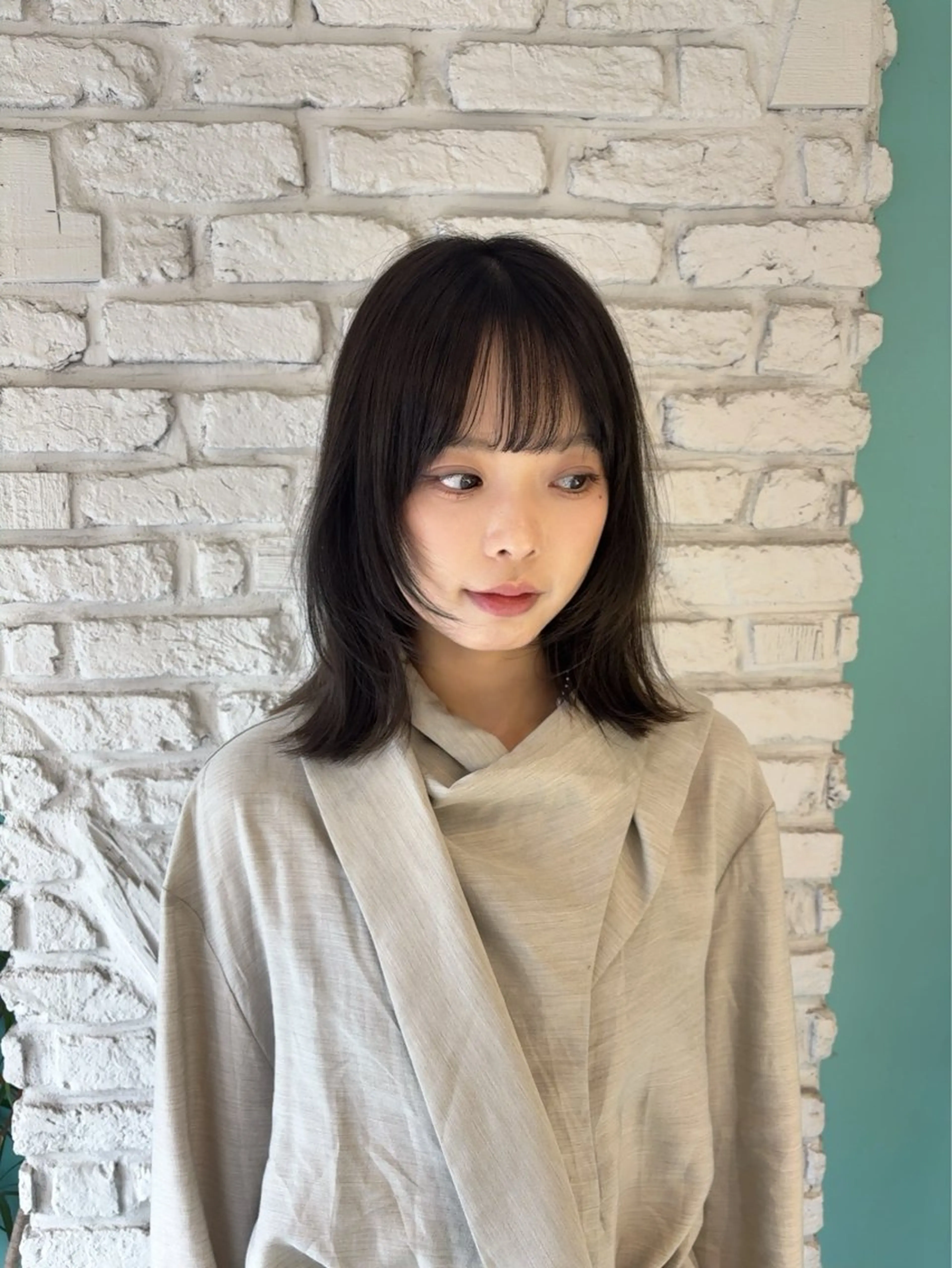 カット＋髪質改善カラーの写真