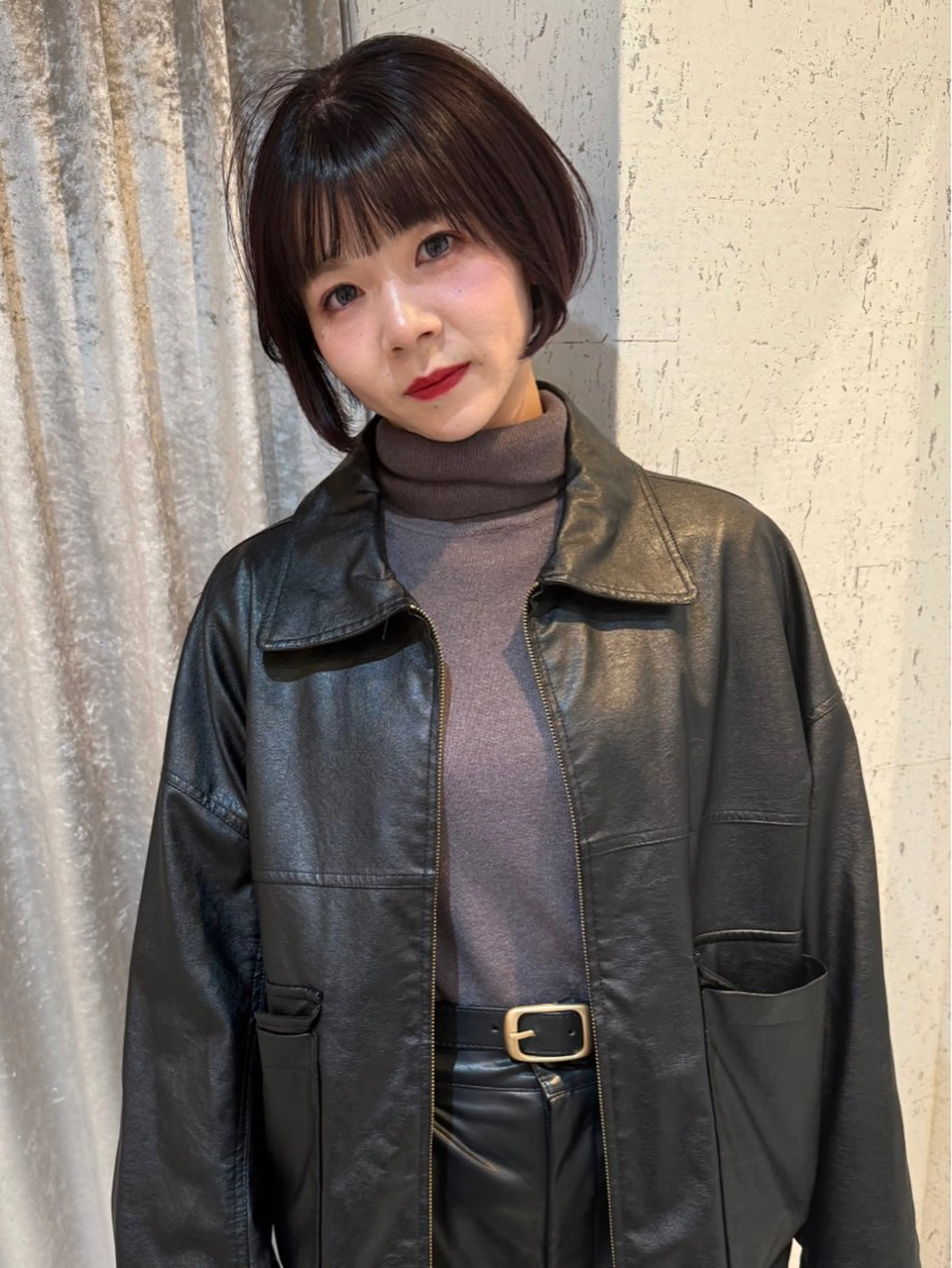 ショート カラー パーマ カット ヘアカラー 縮毛矯正 トリートメント mai / linoah˚✧のヘアスタイル