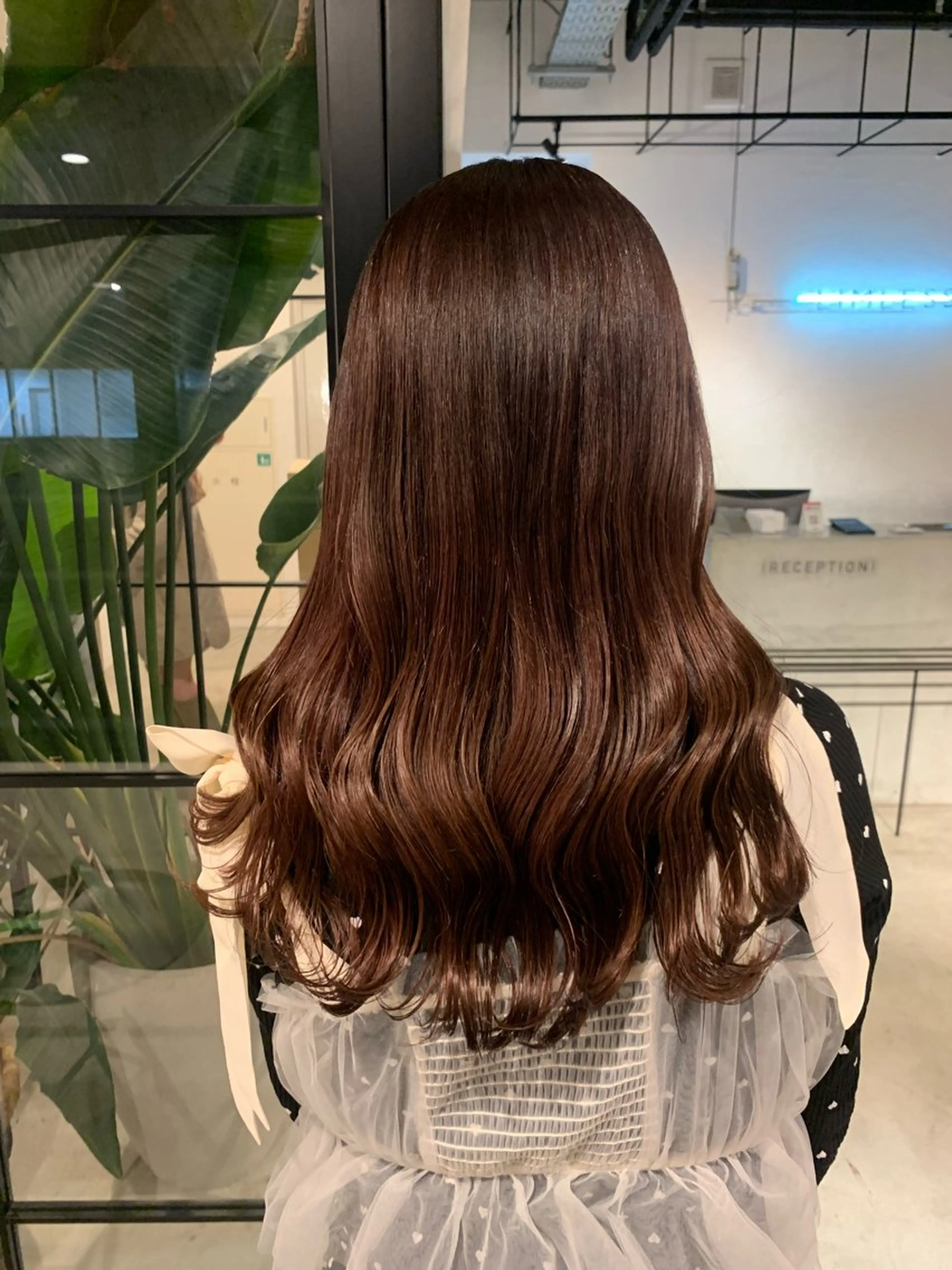 ロング カラー ベージュカラー🌿 新潟駅/青木結月のヘアスタイル