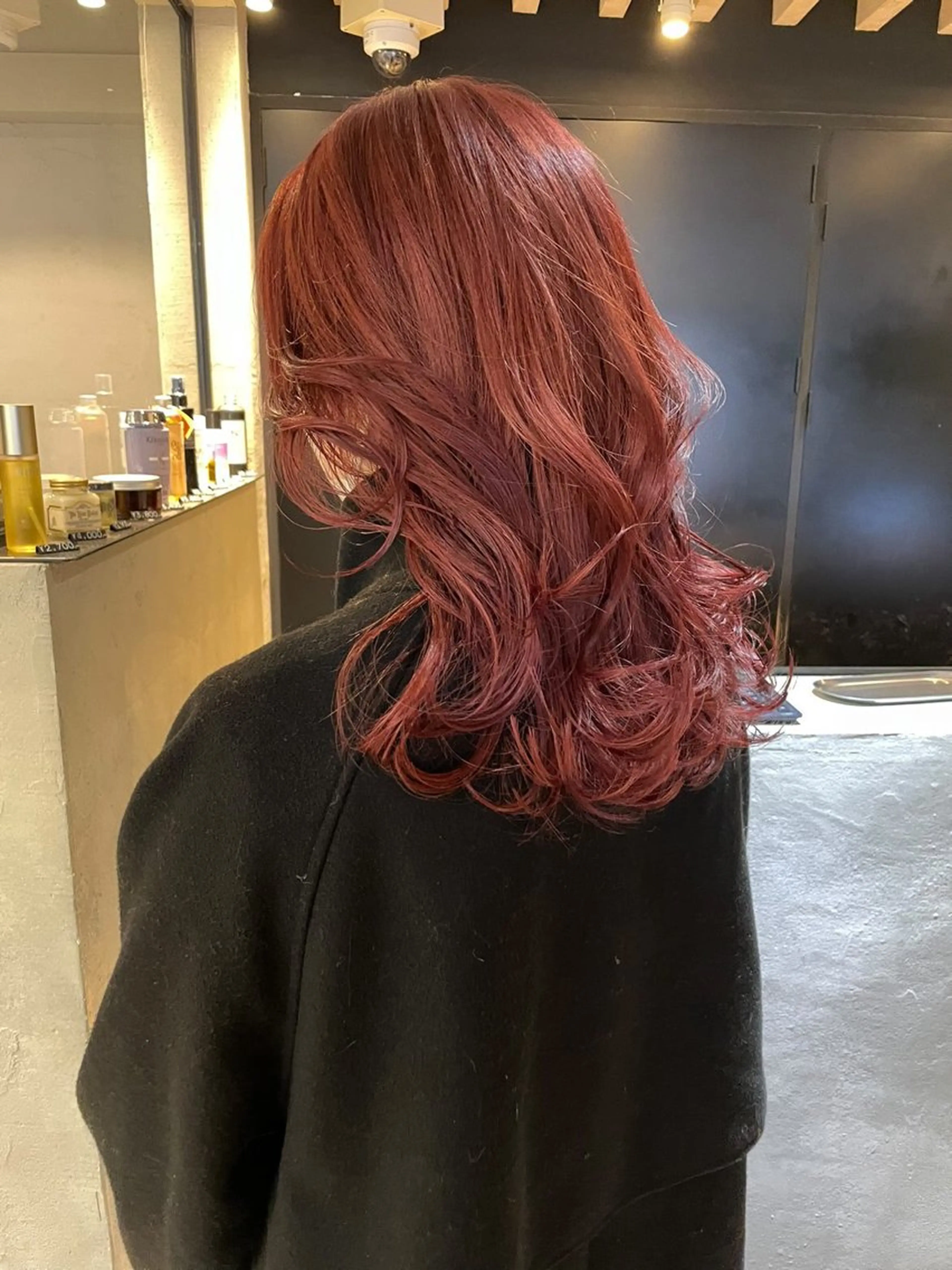 セミロング カラー mei｜顔まわり ×透明感カラーのヘアスタイル