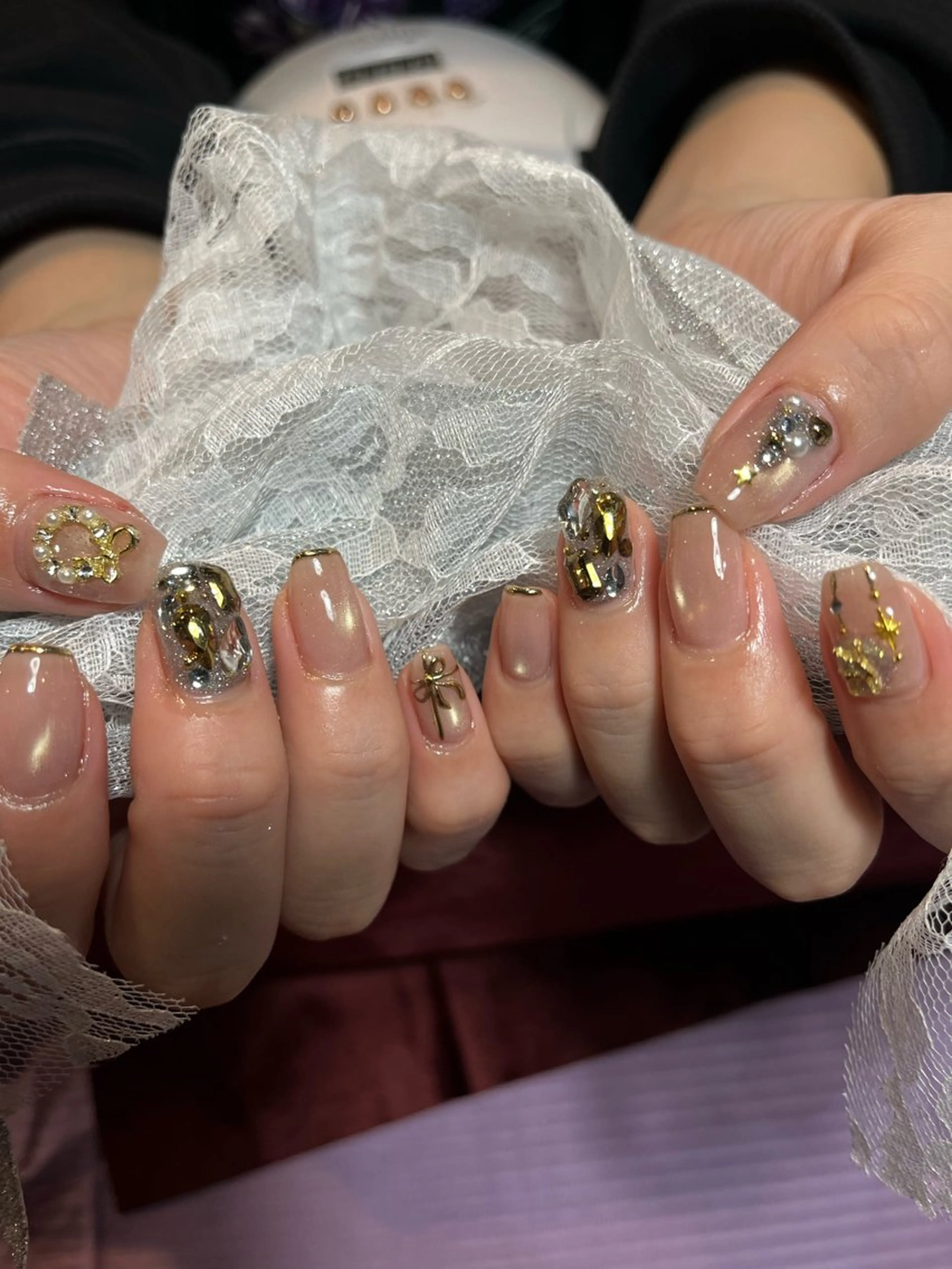 ネイル 持ち込み ハンドネイル ネイルハウス✴︎ふたご座所属・ネイルハウスふたご座 Natsumiのネイルデザイン