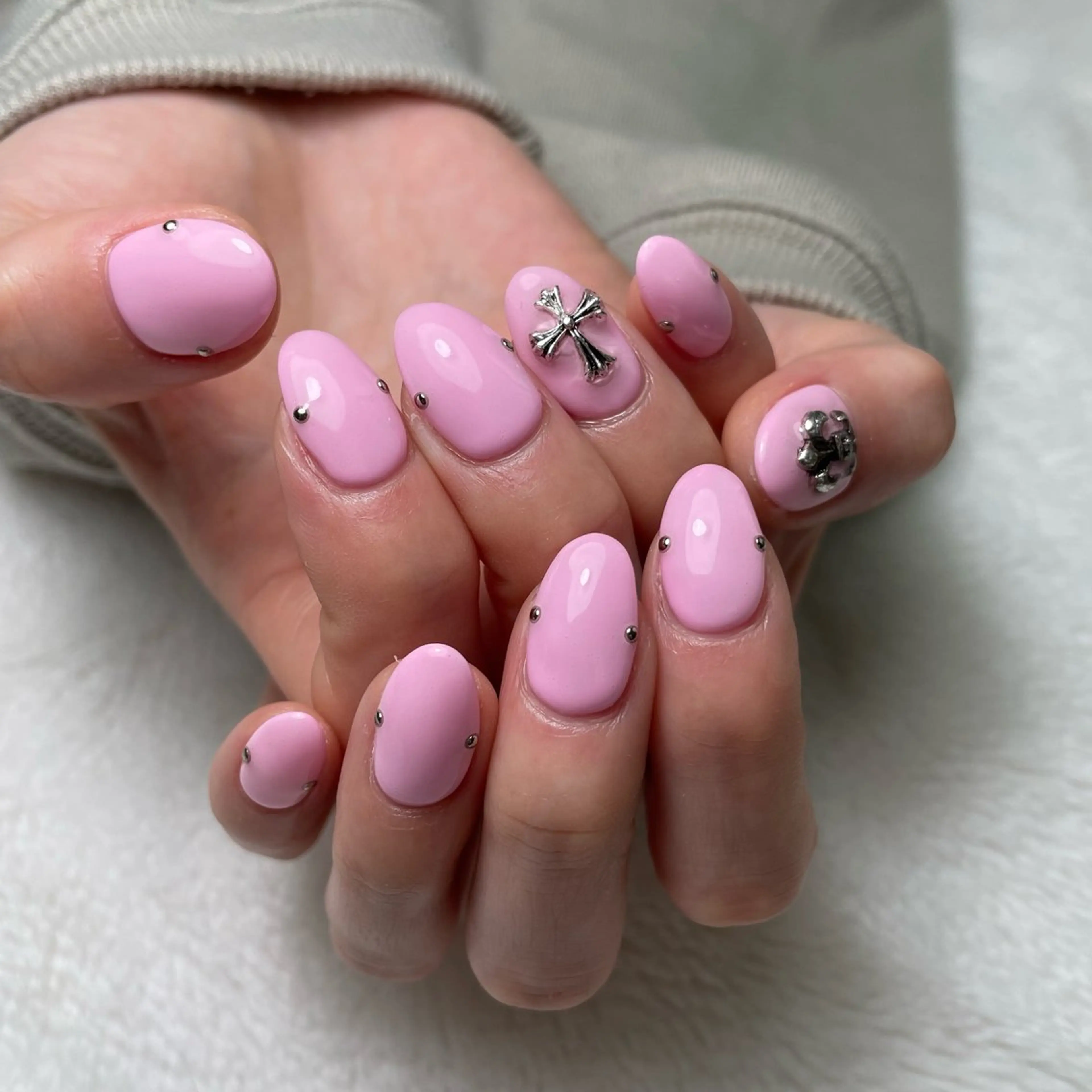 ネイル シルバー kipinail 川﨑えりかのネイルデザイン