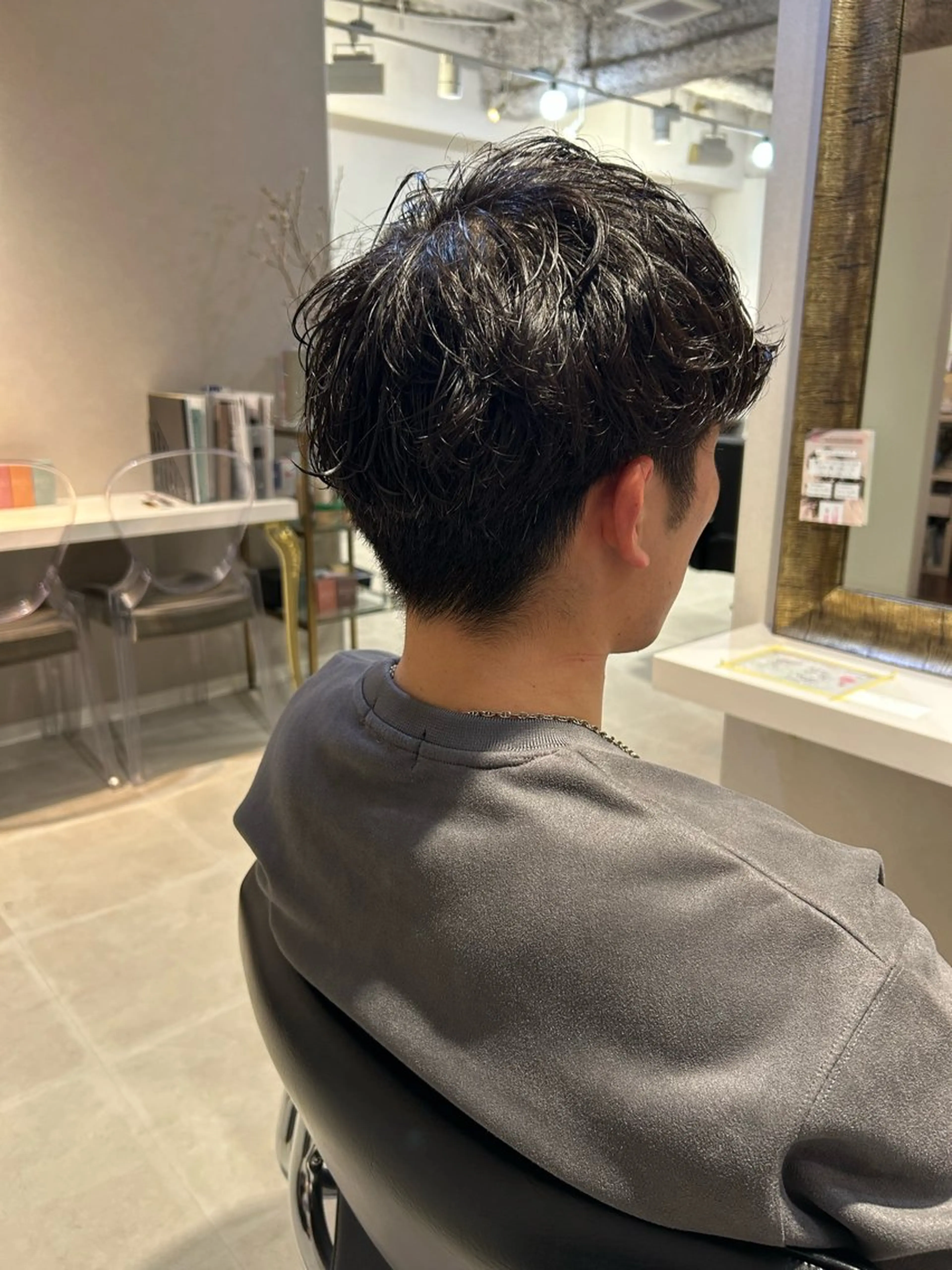 パーマ メンズ やさかわ ももかのヘアスタイル