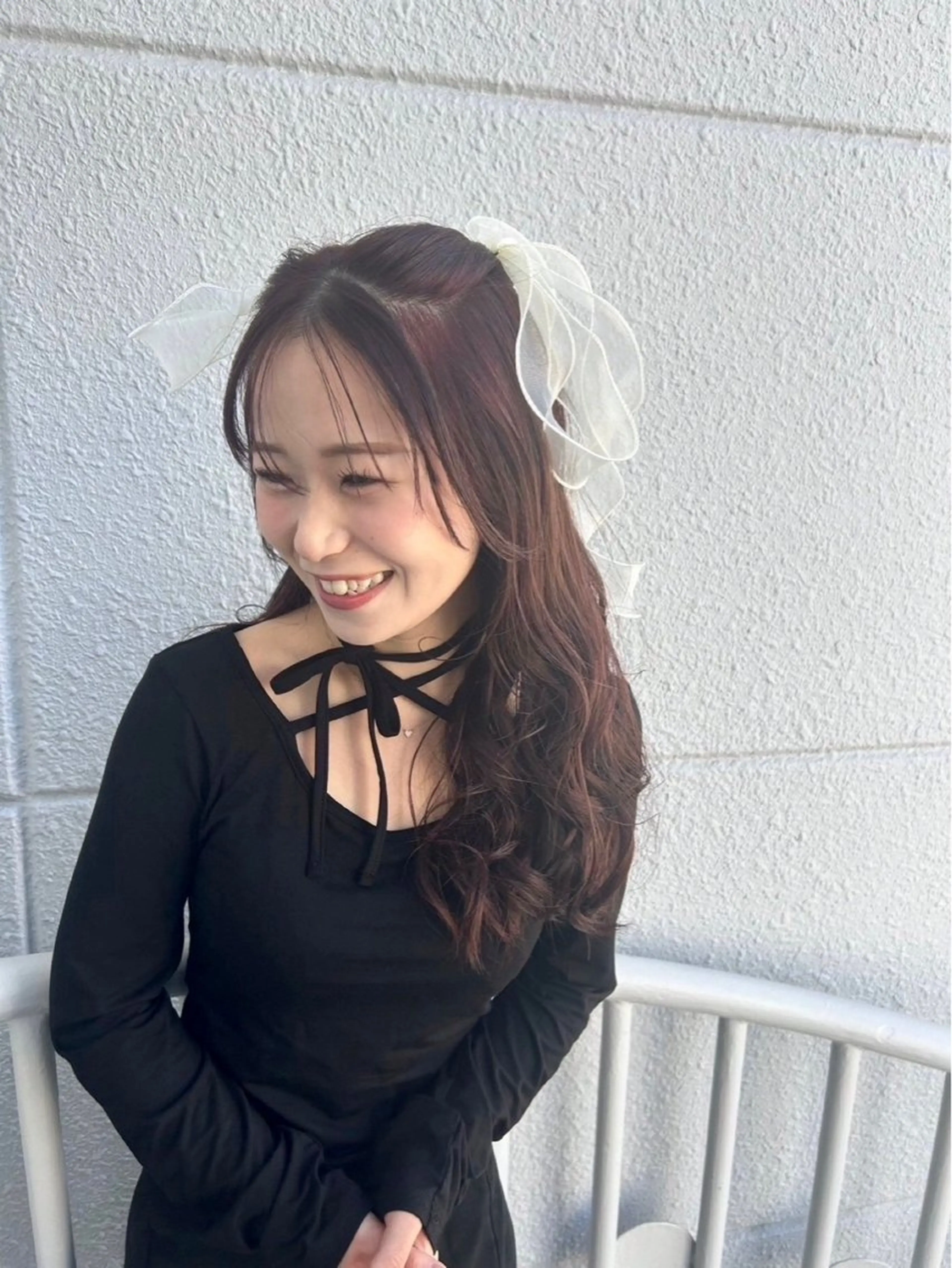 ロング カラー ヘアアレンジ suri-ru hair【スリールヘアー】所属・FURUSAWA AOIのヘアスタイル