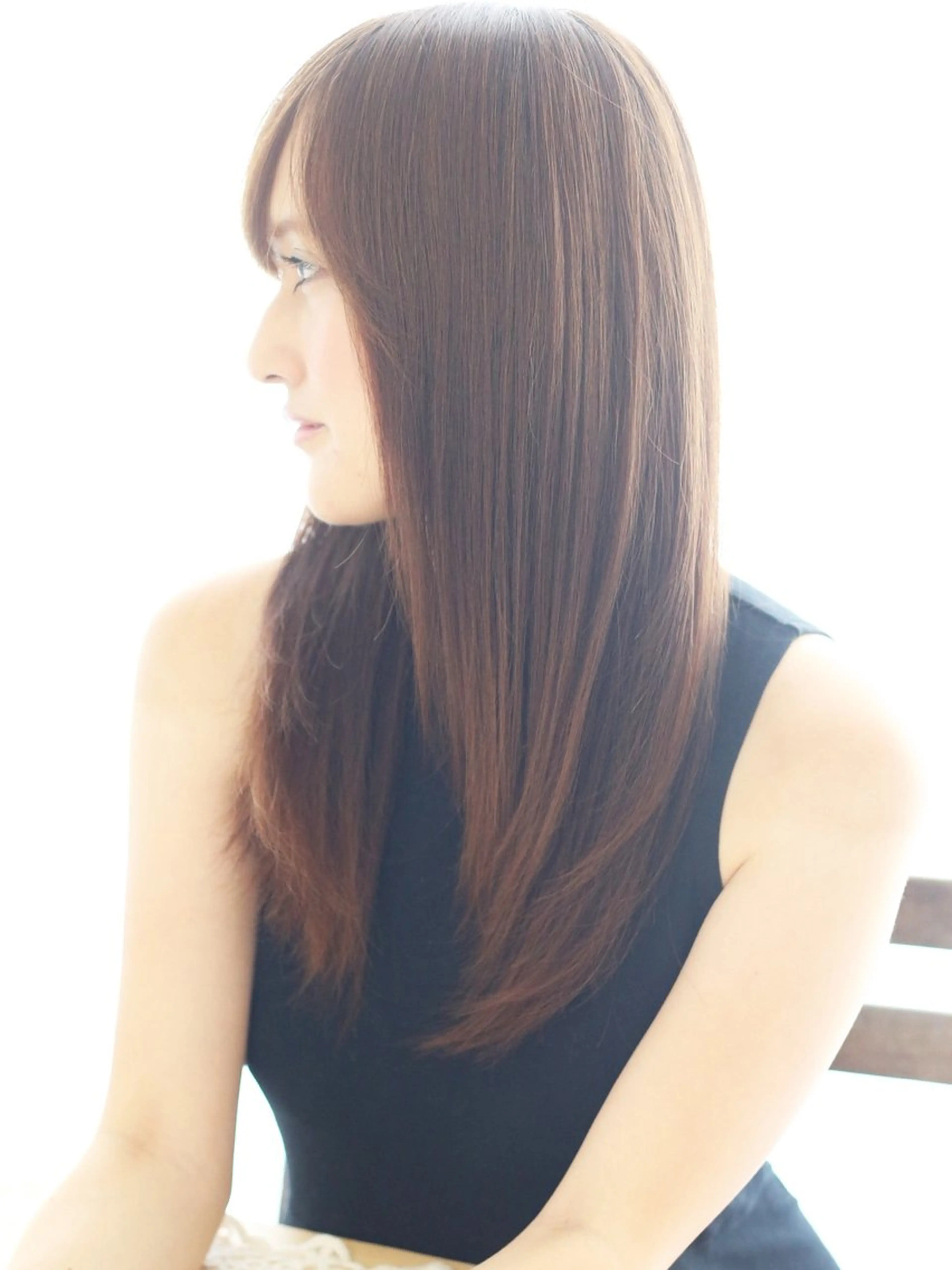 縮毛矯正+カットの写真