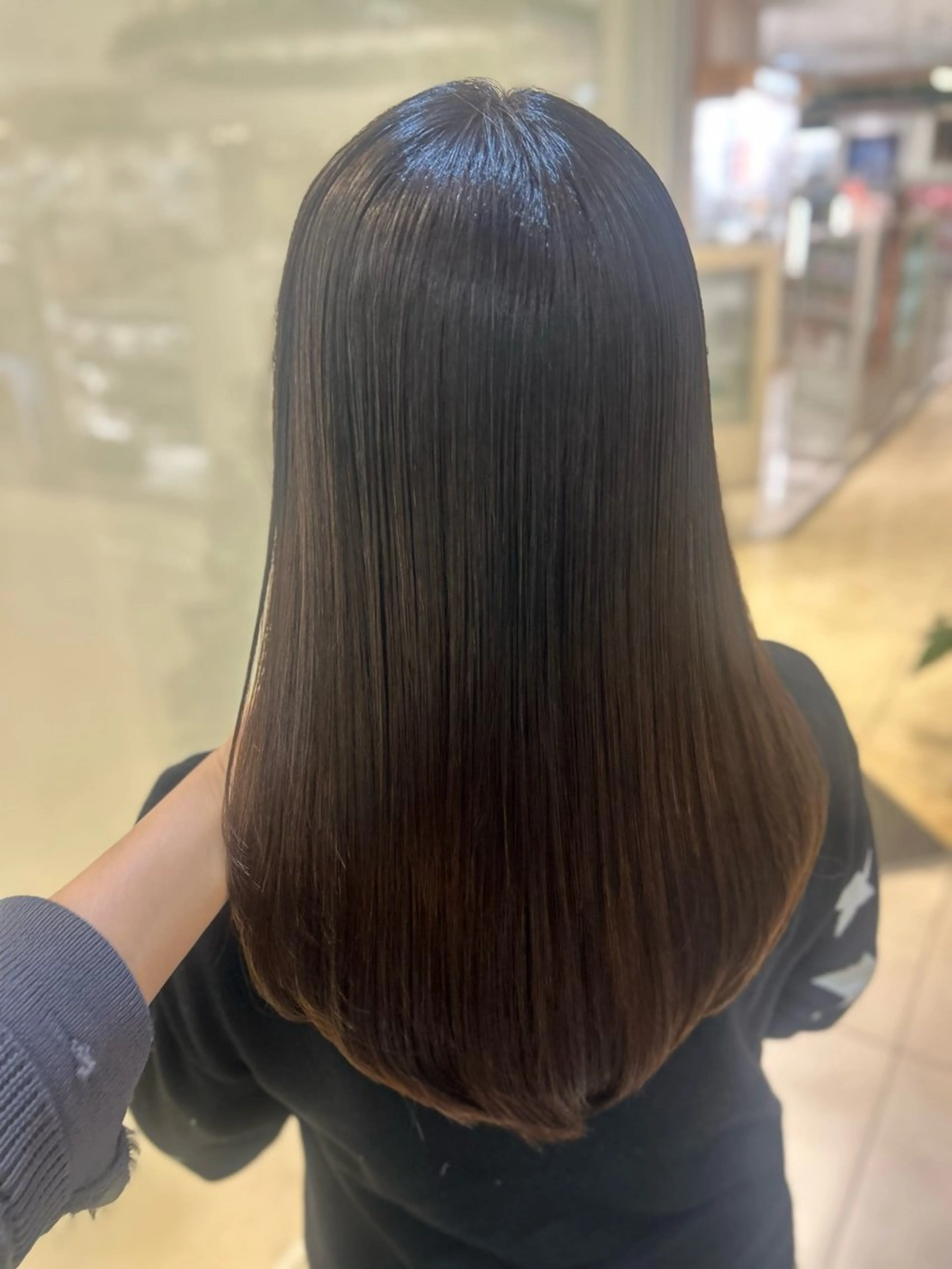 ロング カラー カット ヘアカラー トリートメント 艶質改善/縮毛矯正 ササキナツミのヘアスタイル