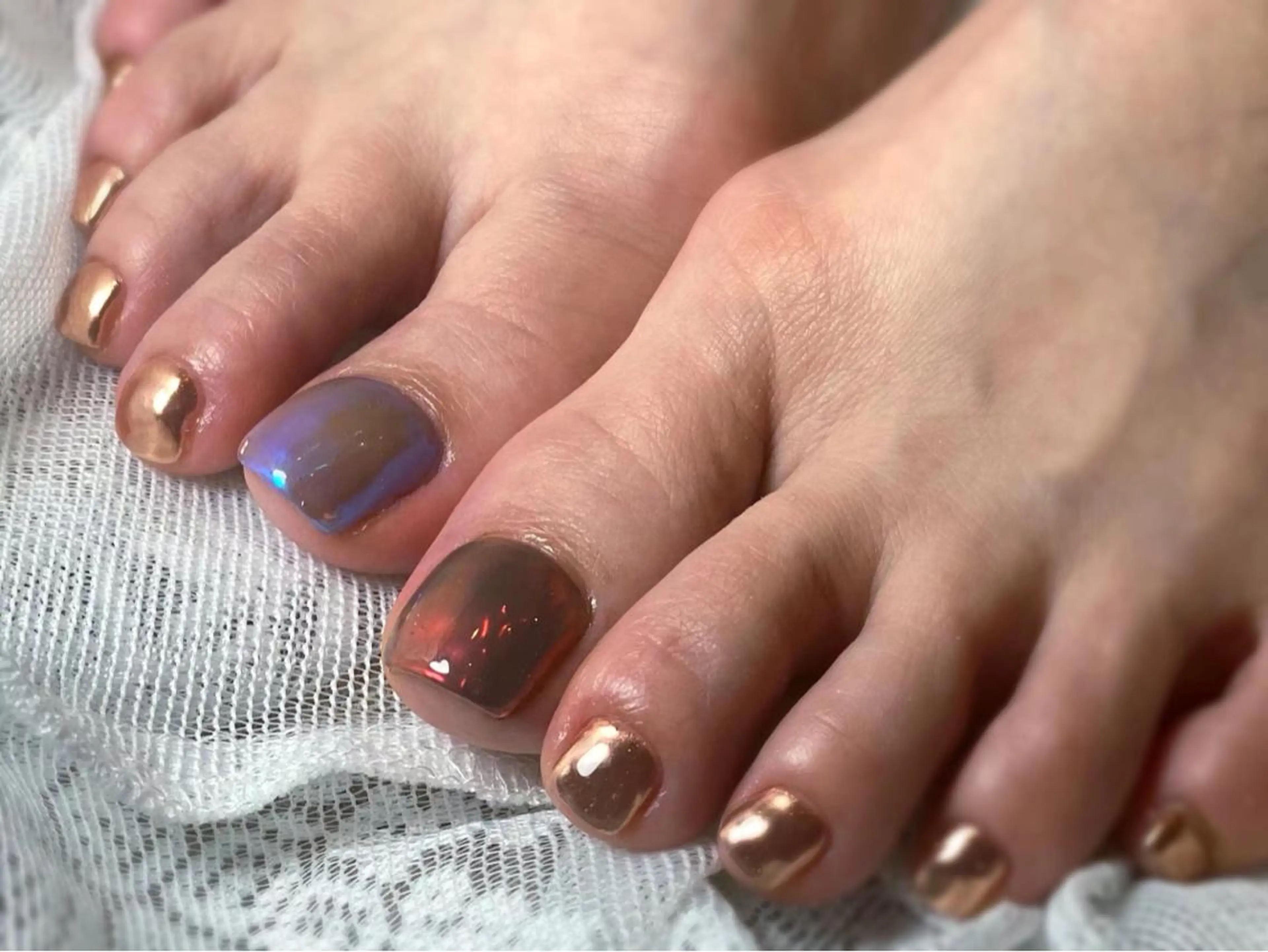 ネイル ミラーネイル MSSugar Nailのネイルデザイン