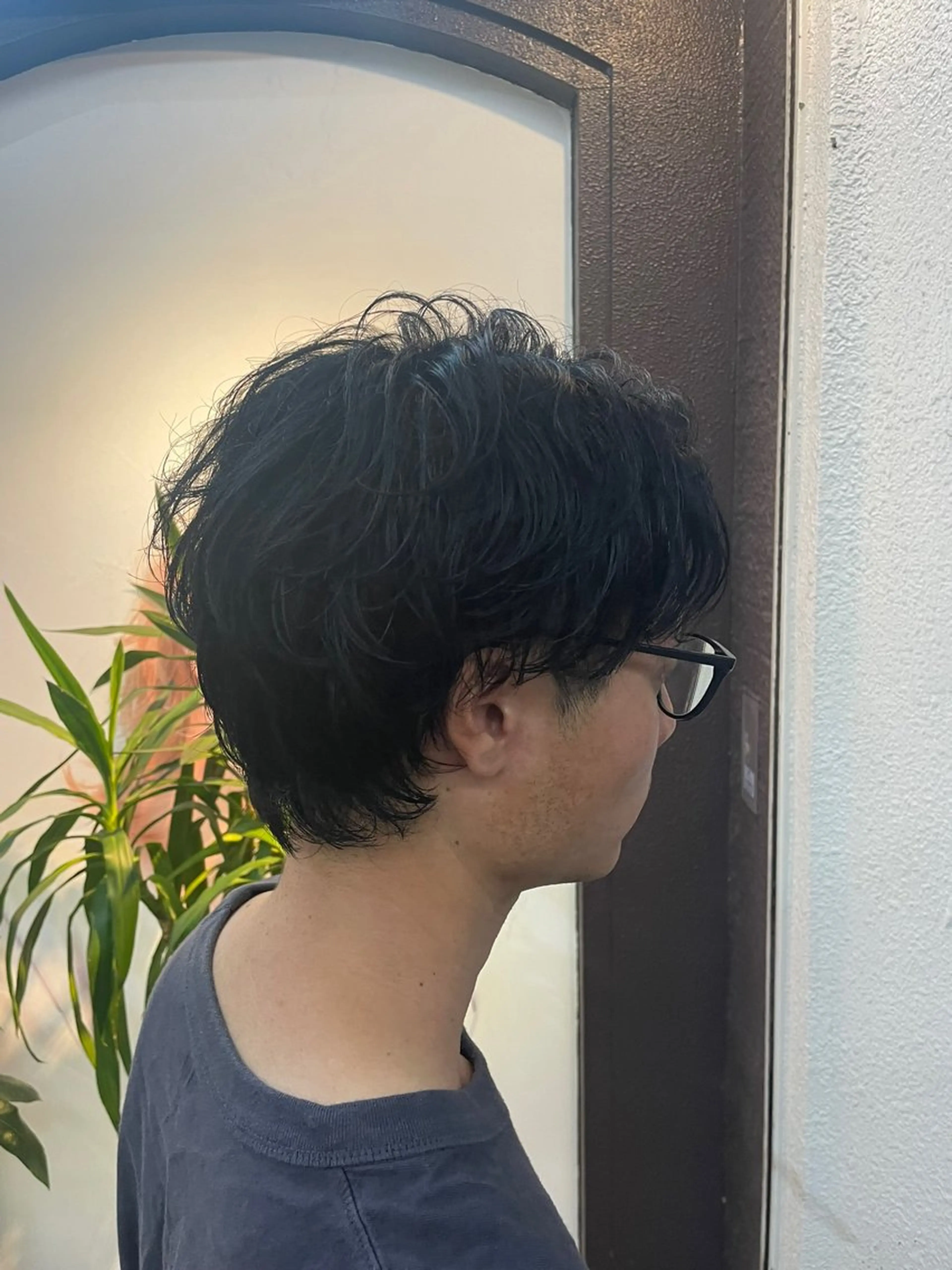 似合わせカット+緩めスパイラルパーマの写真