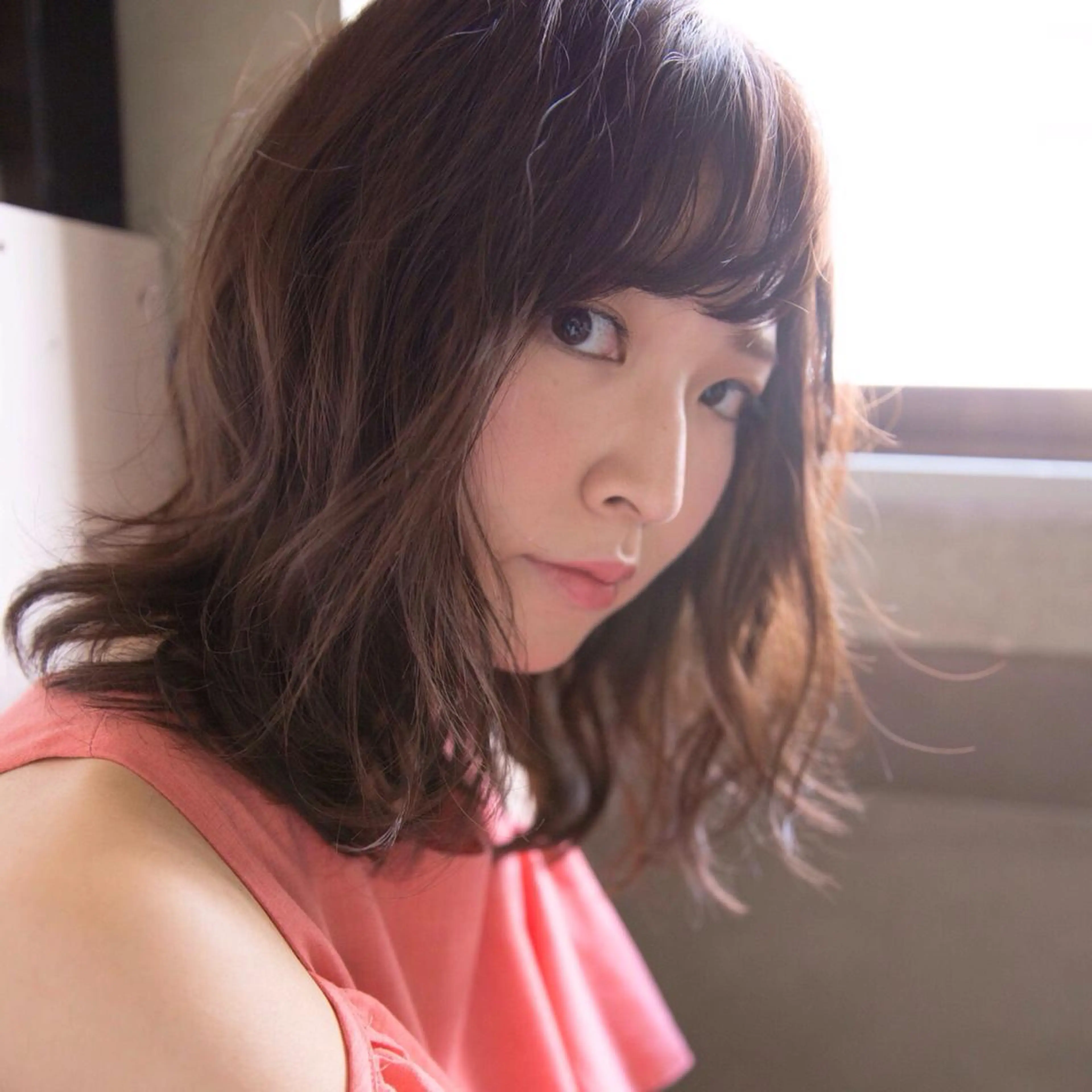 ミディアム カラー ..ROUTE.. Chihiroのヘアスタイル