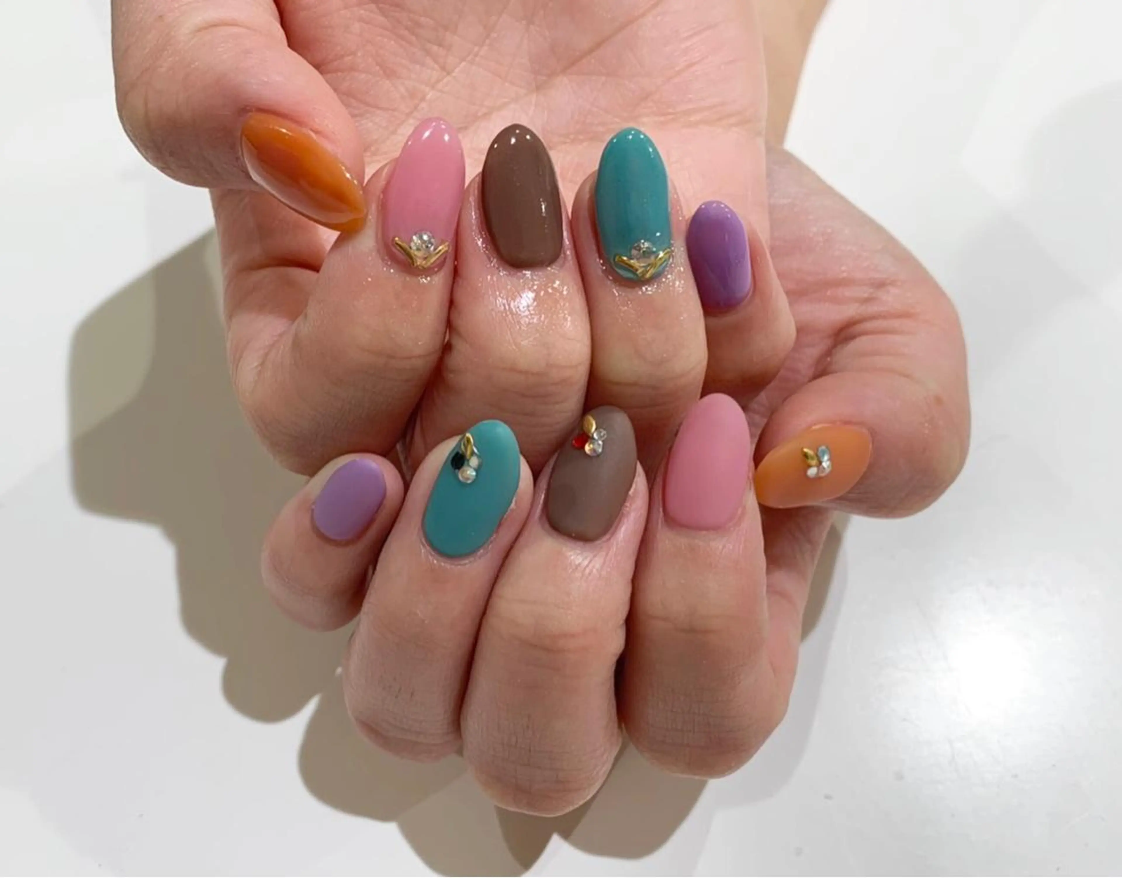 ネイル 舞田 苑香のネイルデザイン