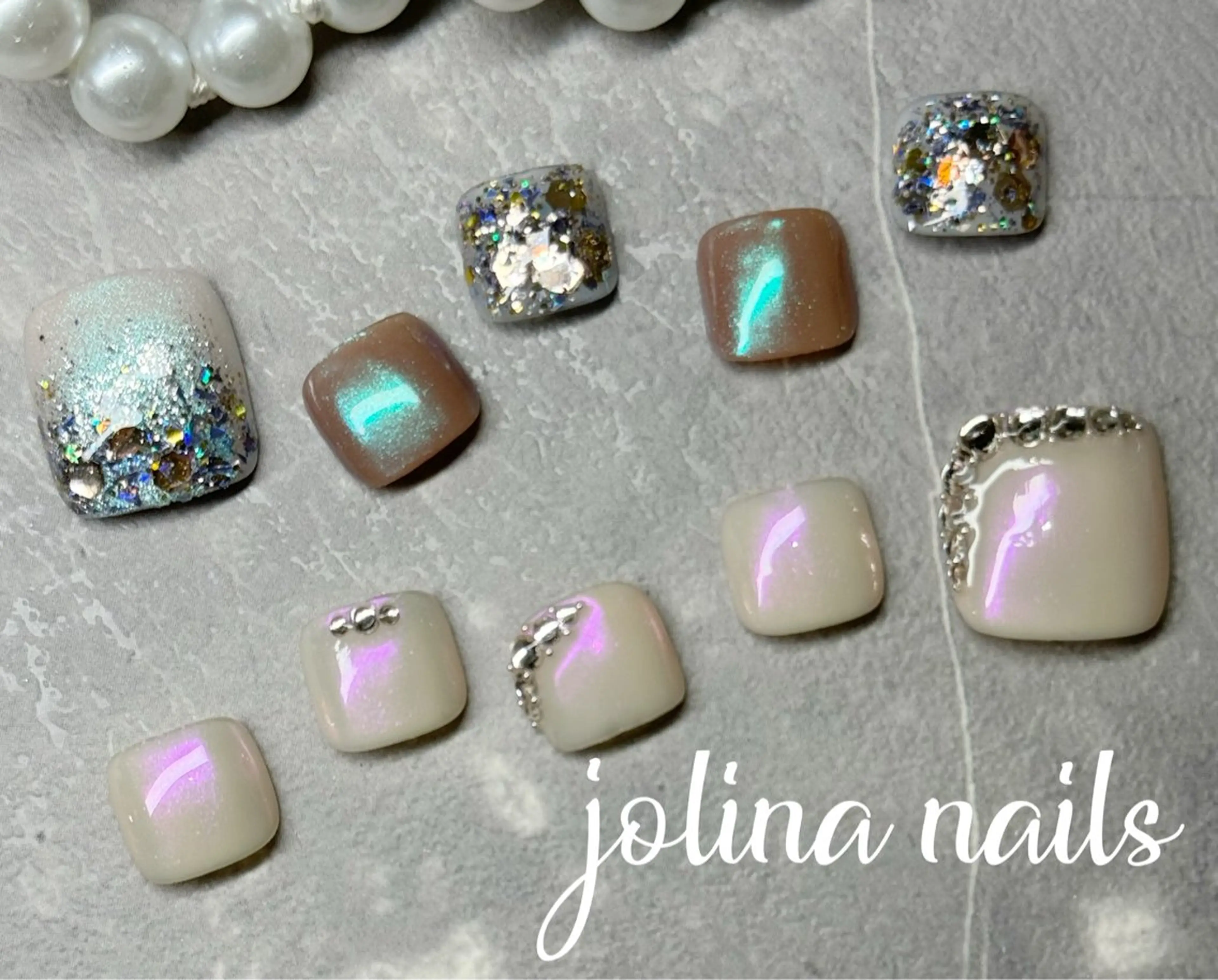 ネイル スカルプネイル ネイルチップ jolina nails鶴見店のネイルデザイン