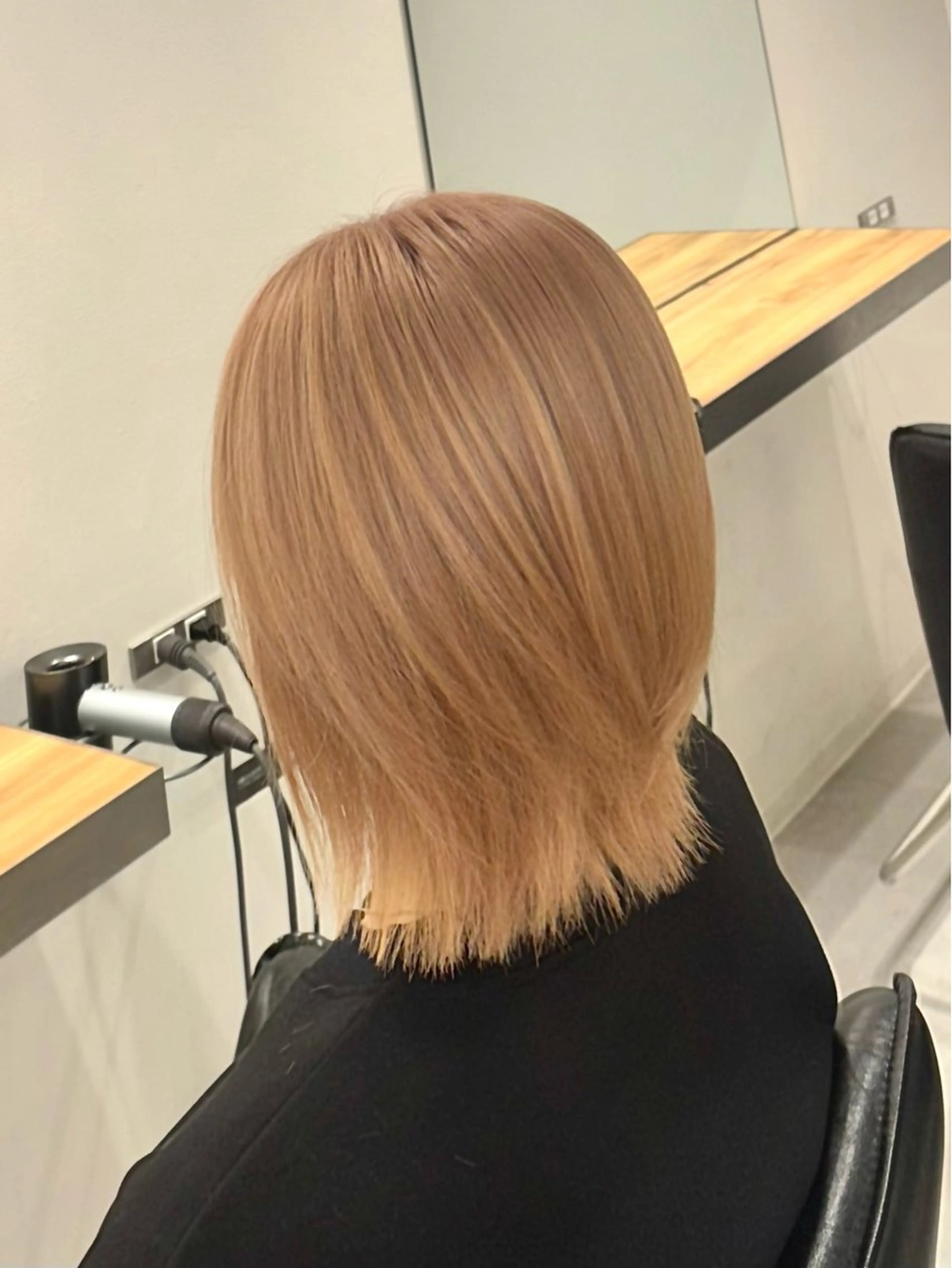 セミロング カラー 久次米 智人のヘアスタイル