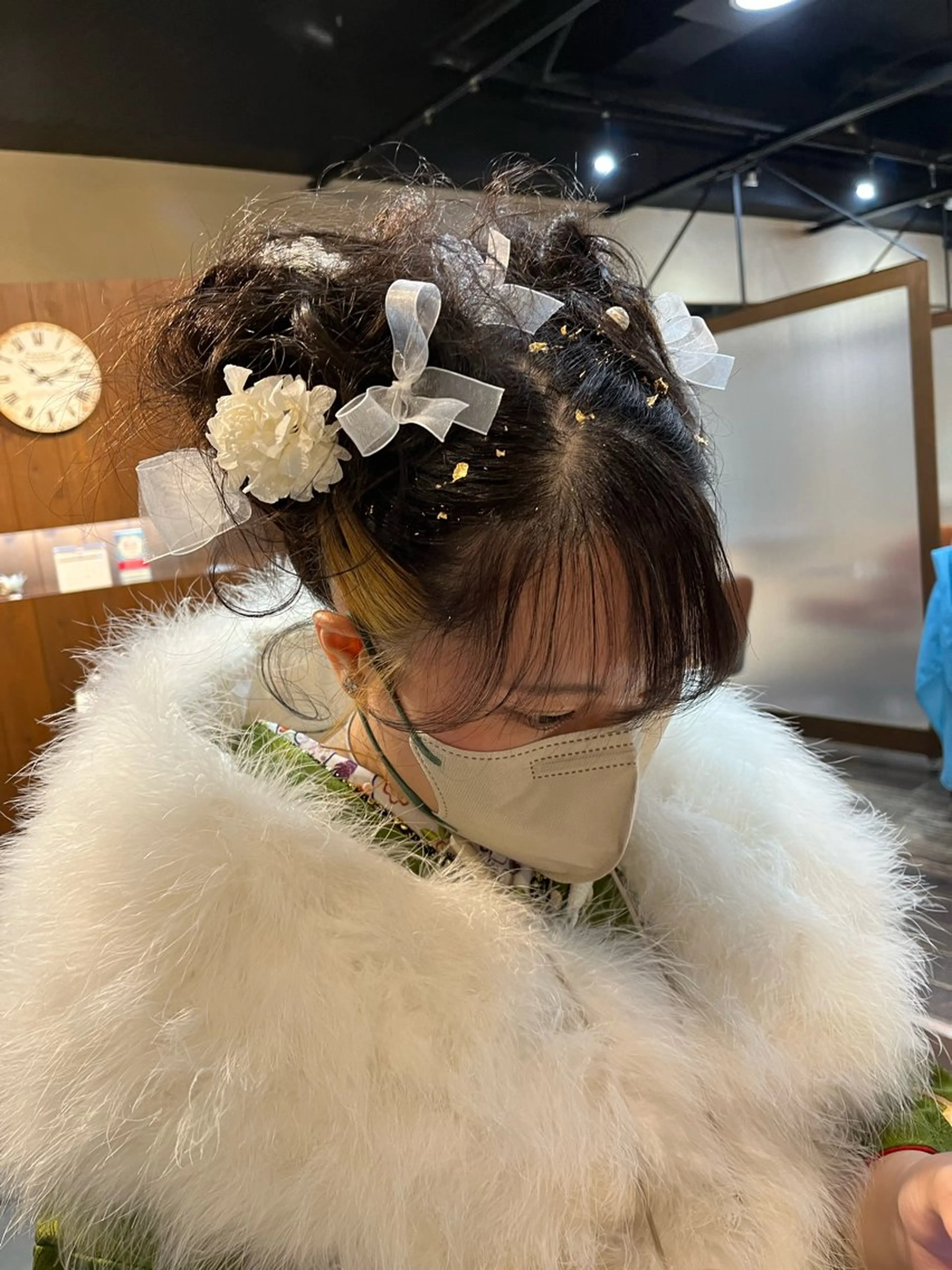 ヘアセットの写真