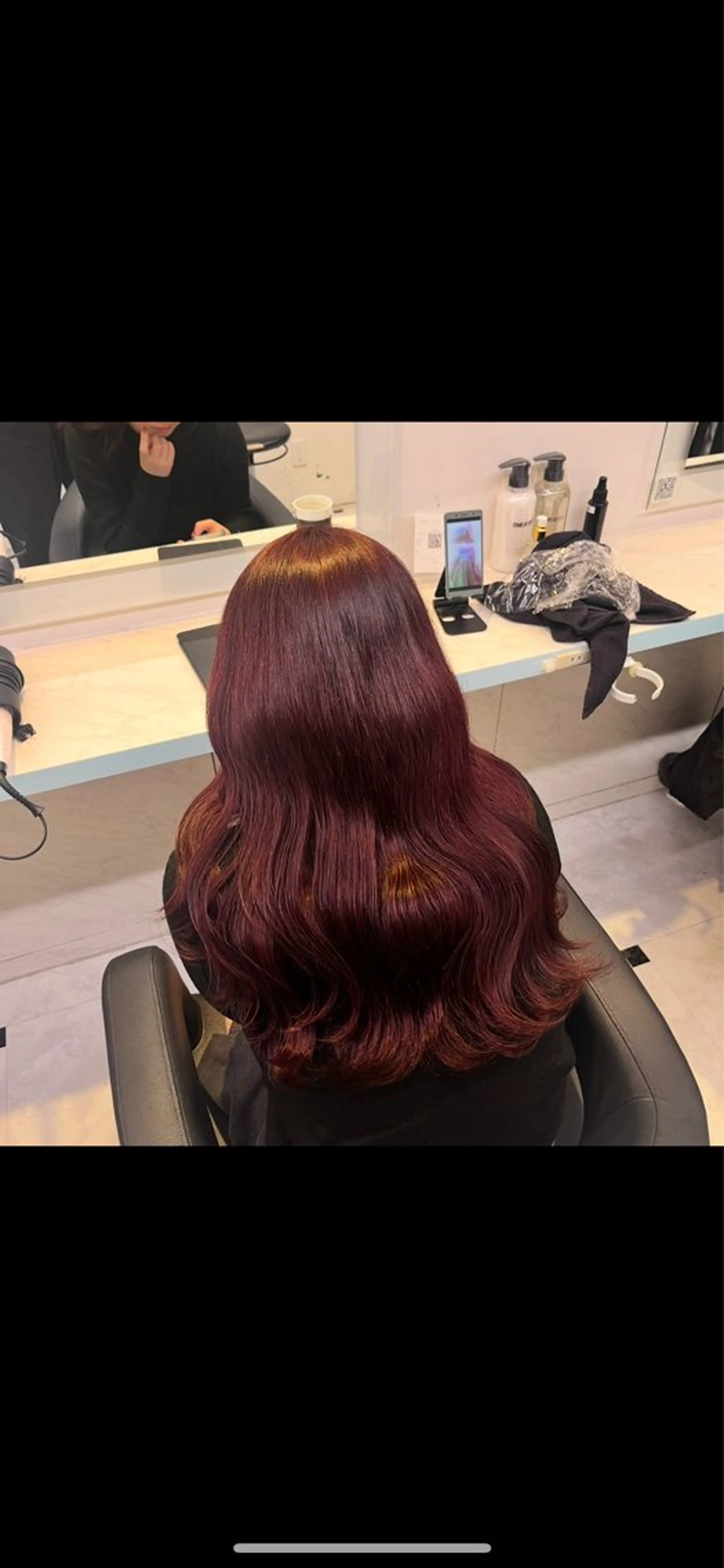 ロング カラー ヘアカラー トリートメント ヘアセット NANA🥀韓国ヘア /レイヤー/暖色🥀のヘアスタイル