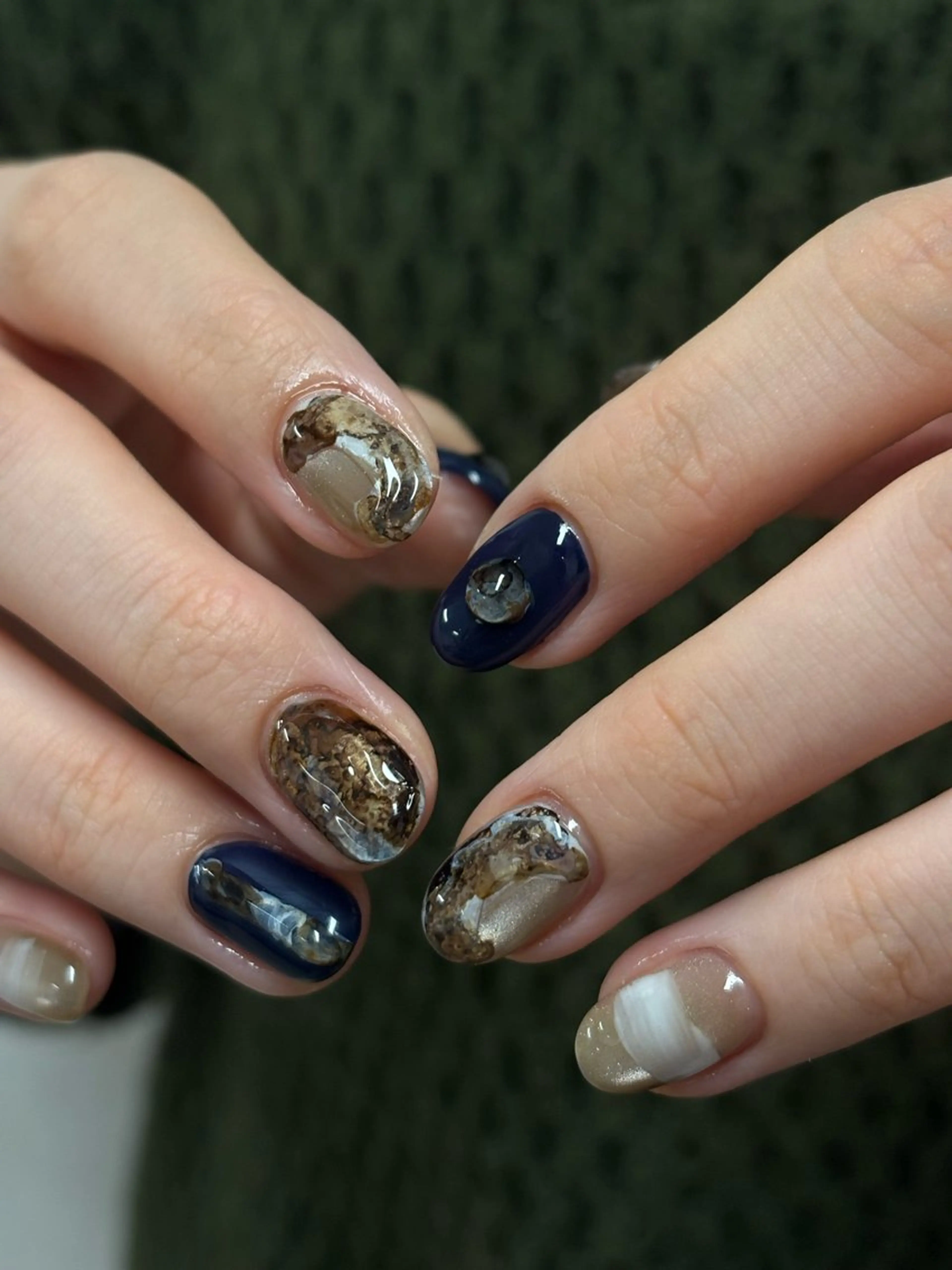 ネイル ハンドネイル Noël 新宿南口 toyonのネイルデザイン