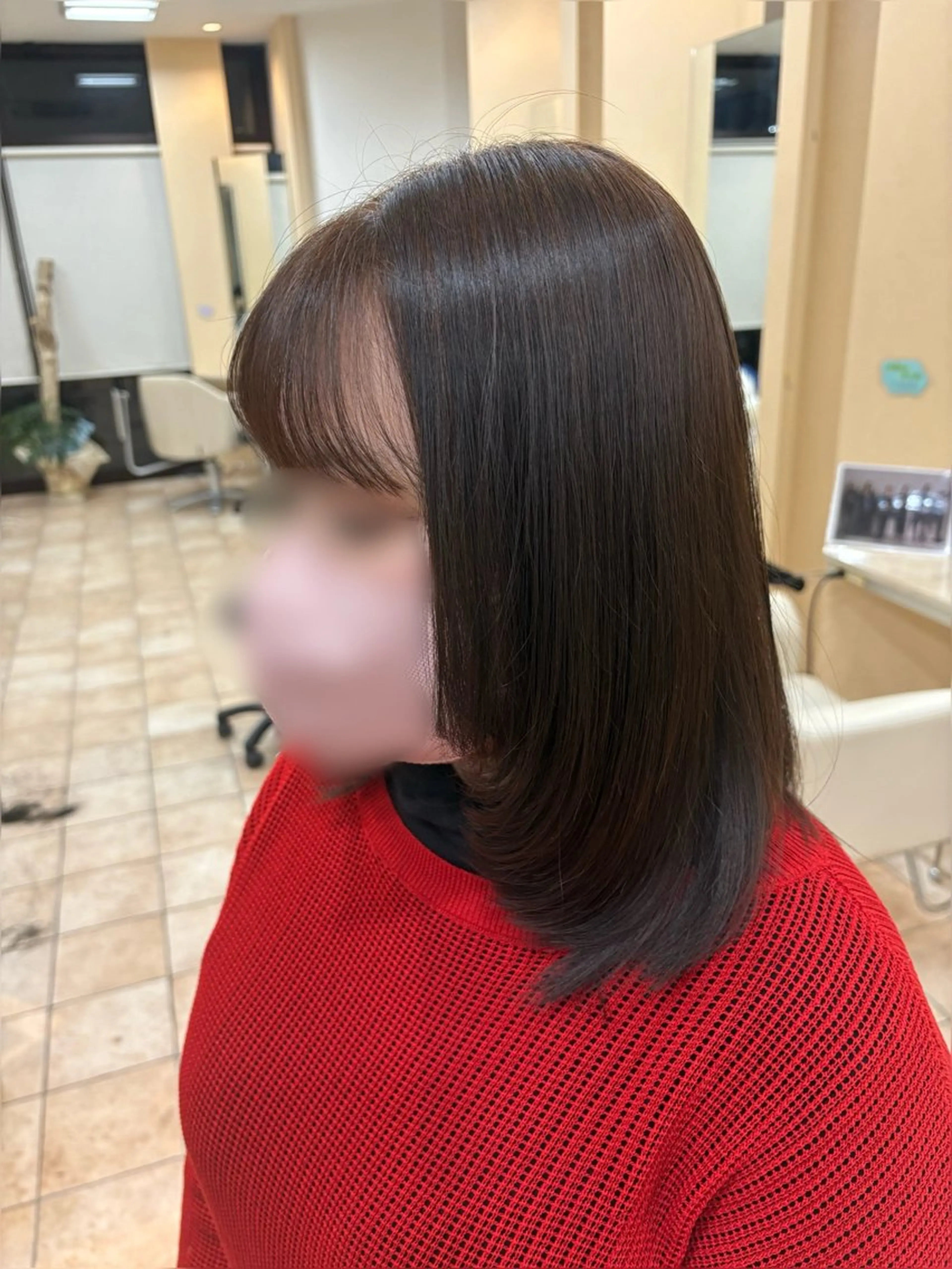 ミディアム レイヤーカット BENI仙台柳生店 HIGUCHI🎀のヘアスタイル