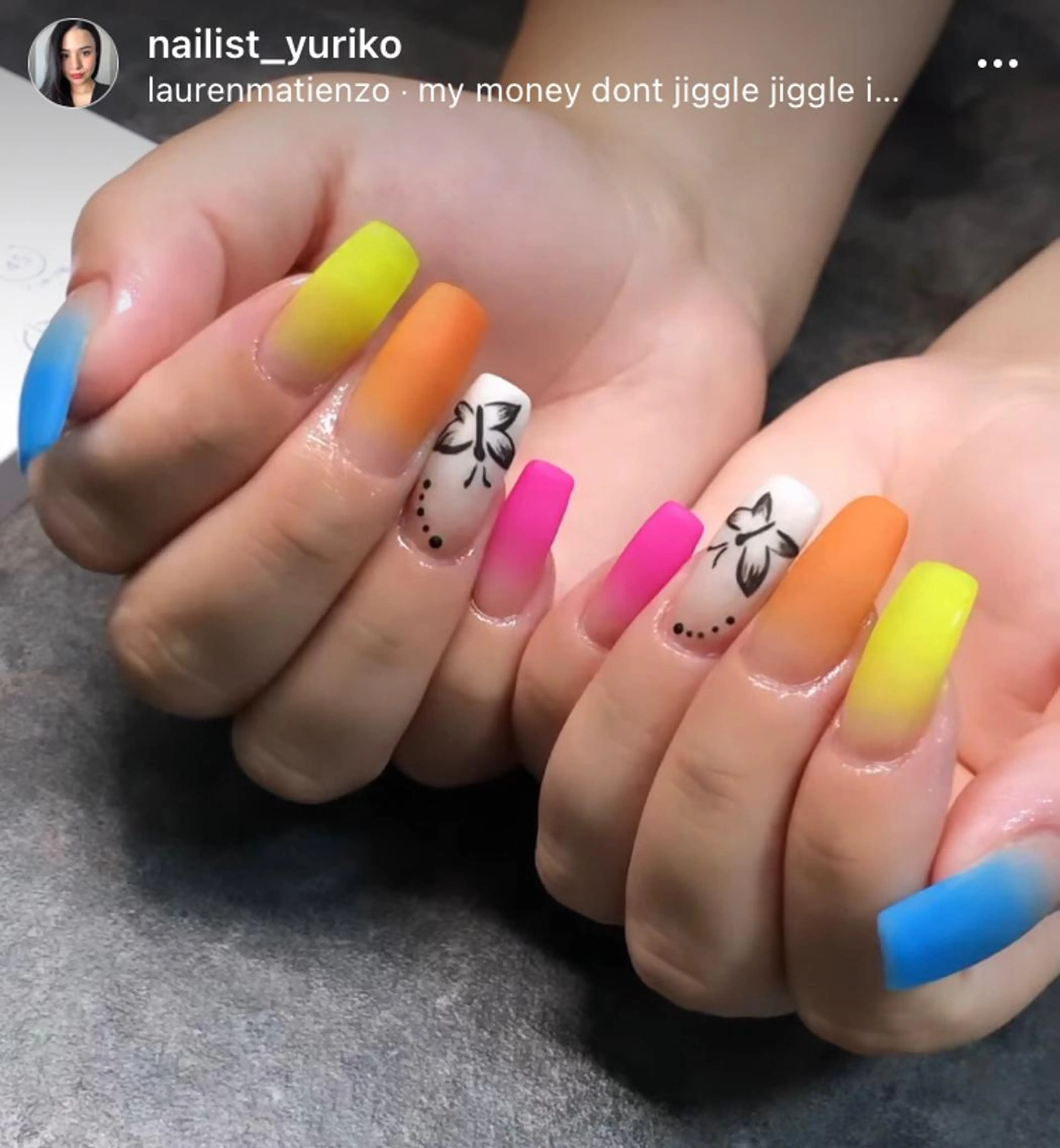 ネイル ハンドネイル 宮本 百合子のネイルデザイン