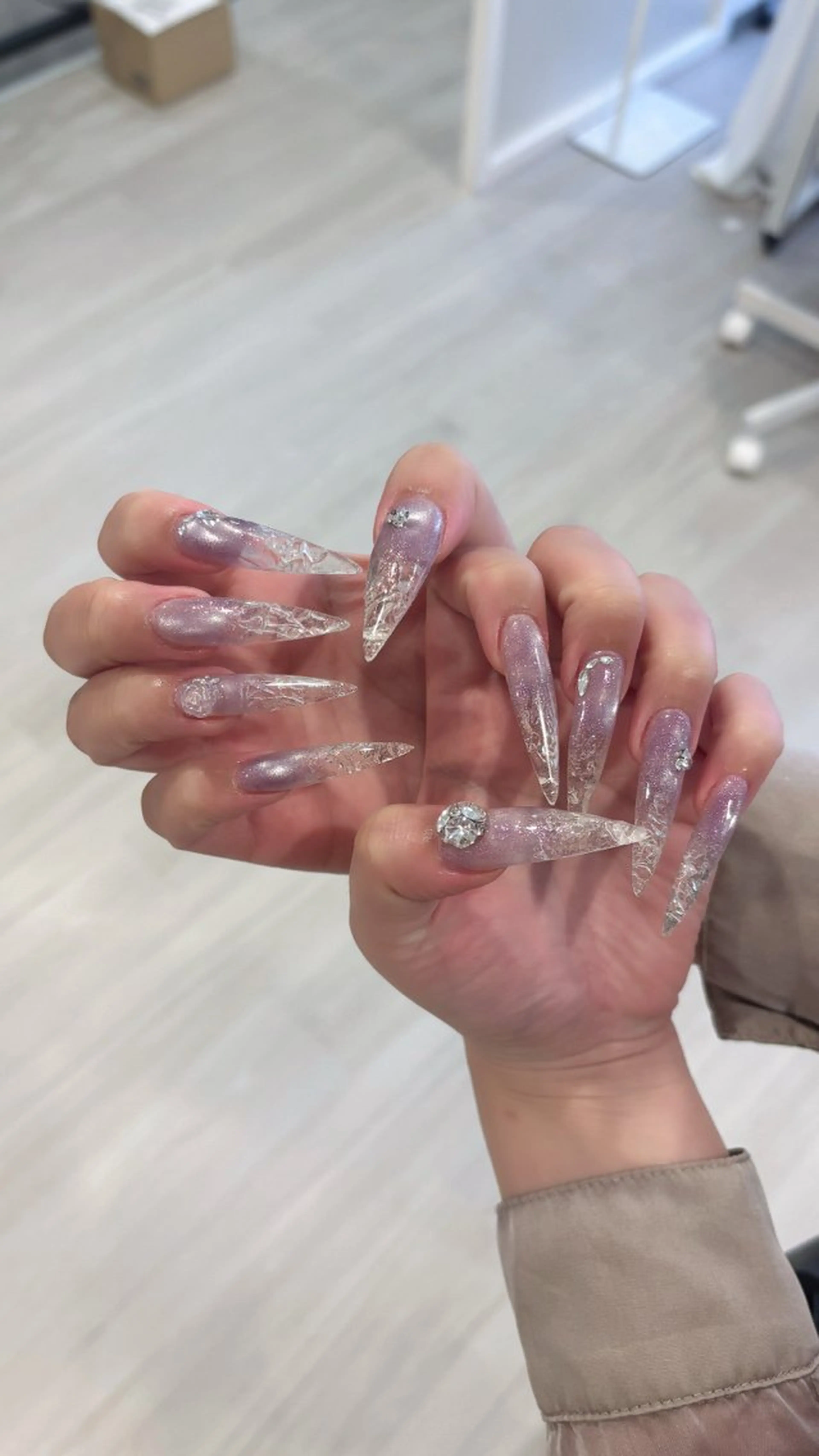 ネイル 名古屋ワンホンネイル 沙理亜のネイルデザイン