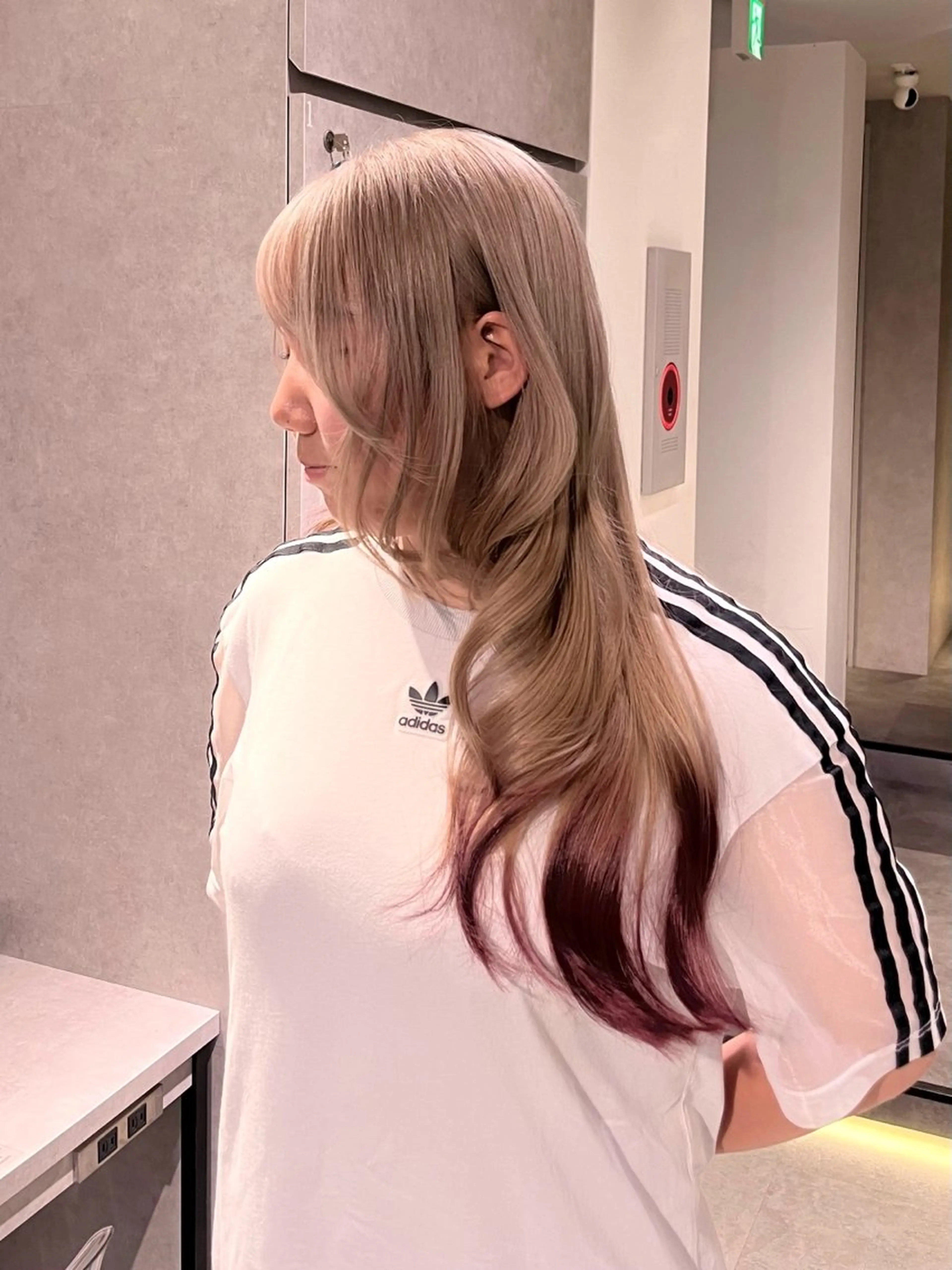 ロング カラー ヘアカラー Qin所属・ルーツカラー 🌟  ミキのヘアスタイル