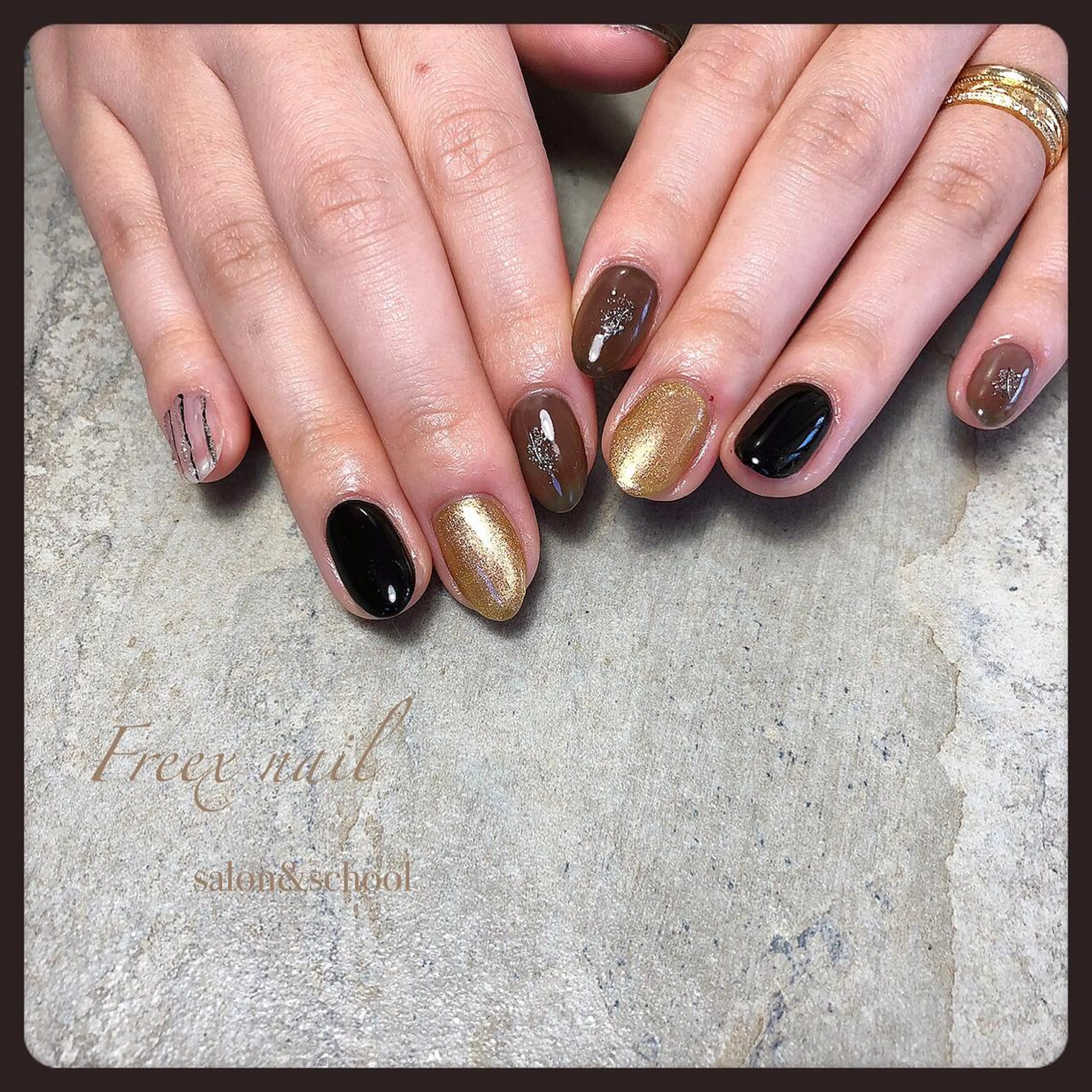 ネイル Freex nail所属・freex nail /ニュアンス/個性派のネイルデザイン