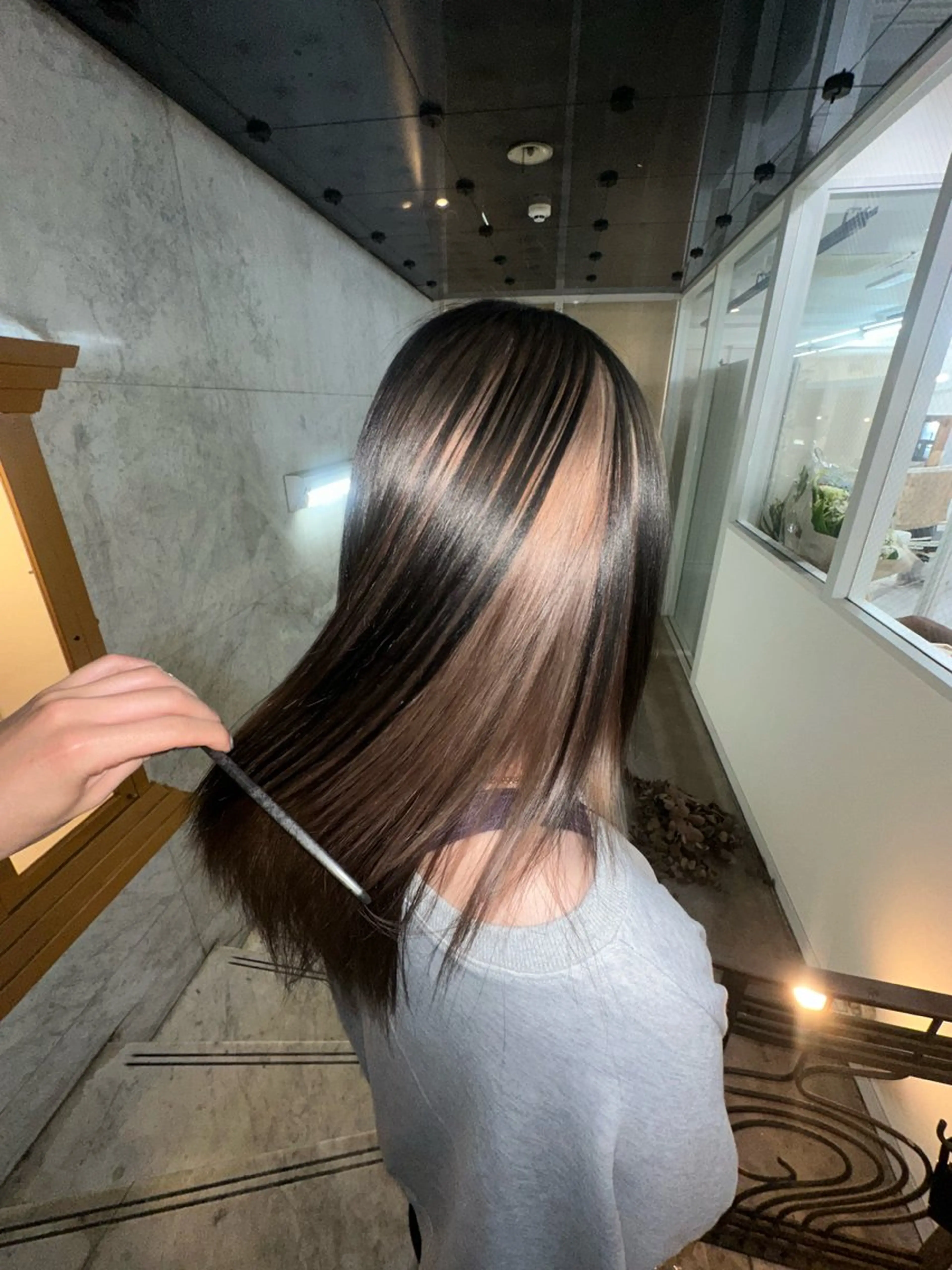 セミロング 佐古 遼太のヘアスタイル