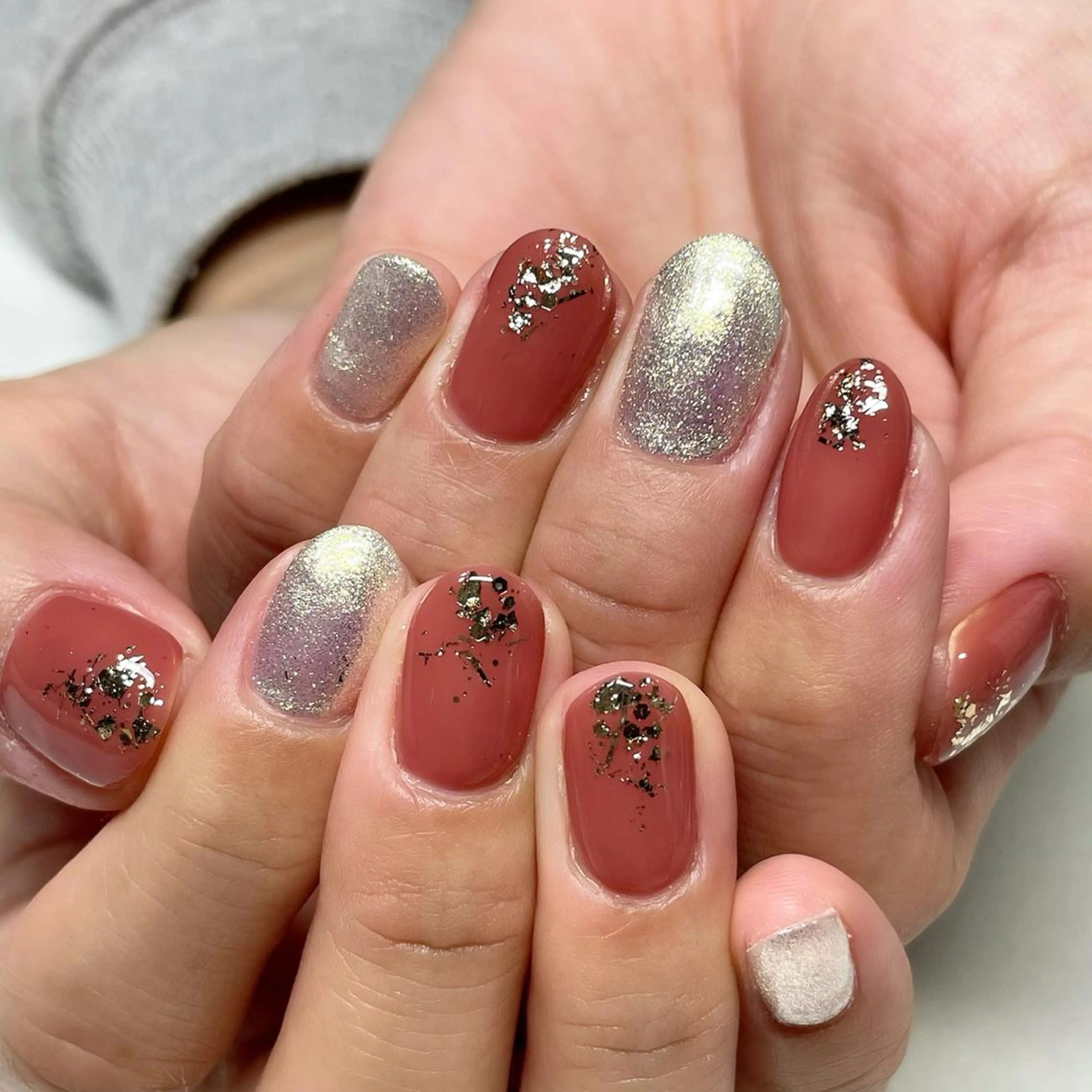 ネイル ジェルネイル シンプルネイル 東 千夏のネイルデザイン