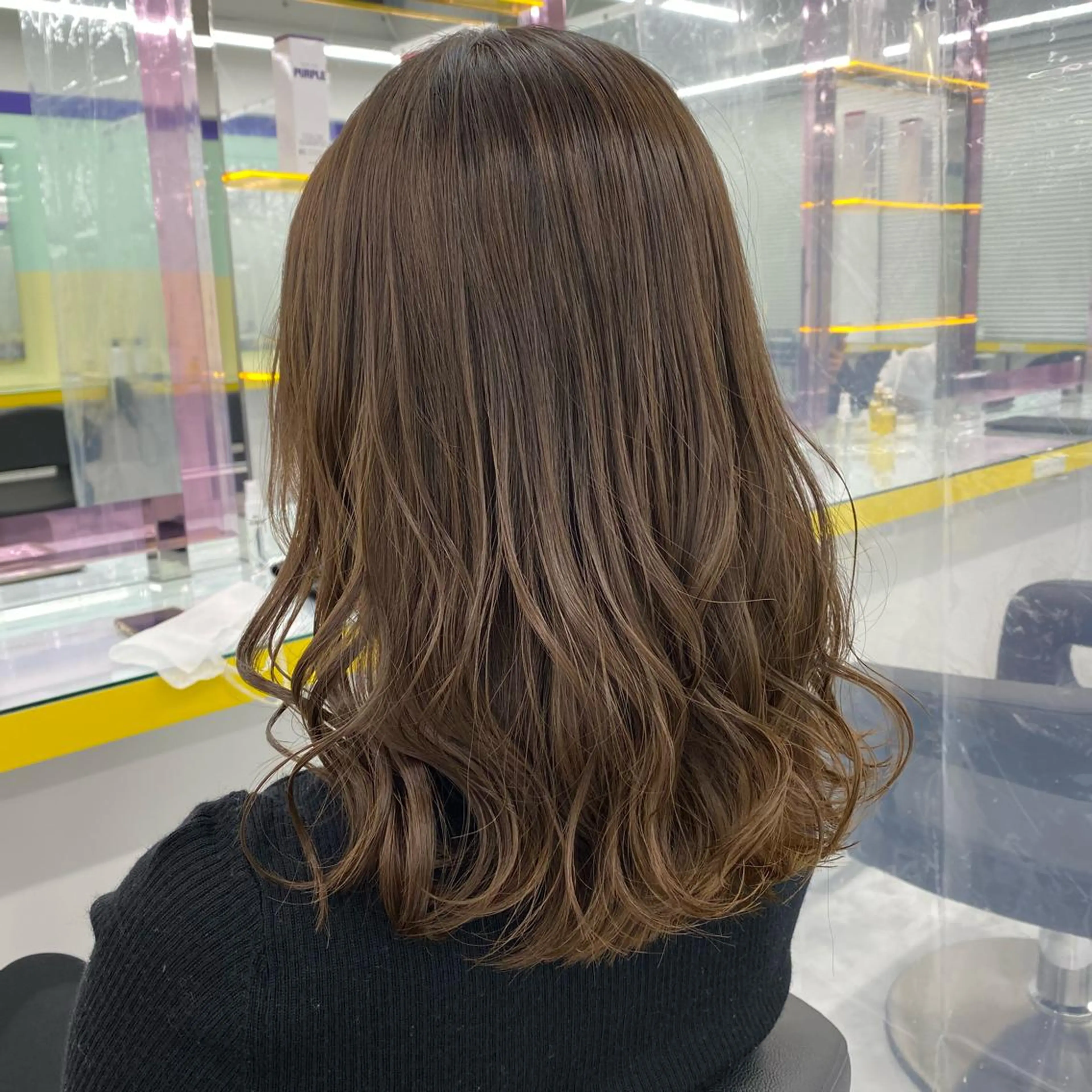 ロング カラー ヘアアレンジ GOTODAY shair salon 横浜mare店所属・透明感抜群カラー mai🍑♡のヘアスタイル