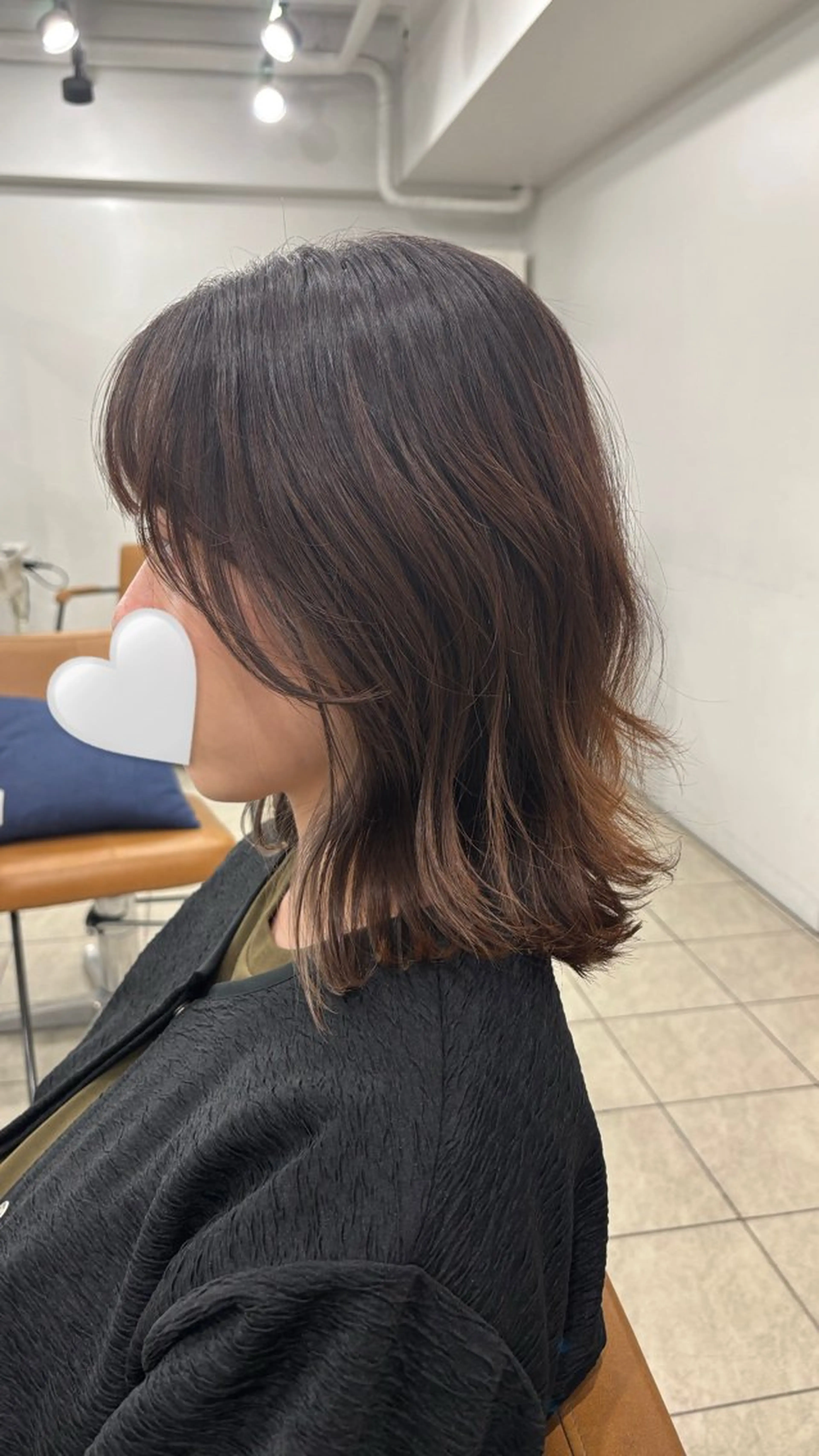 ミディアム カラー ハイライトカラー/ ハイトーン🍀白石のヘアスタイル