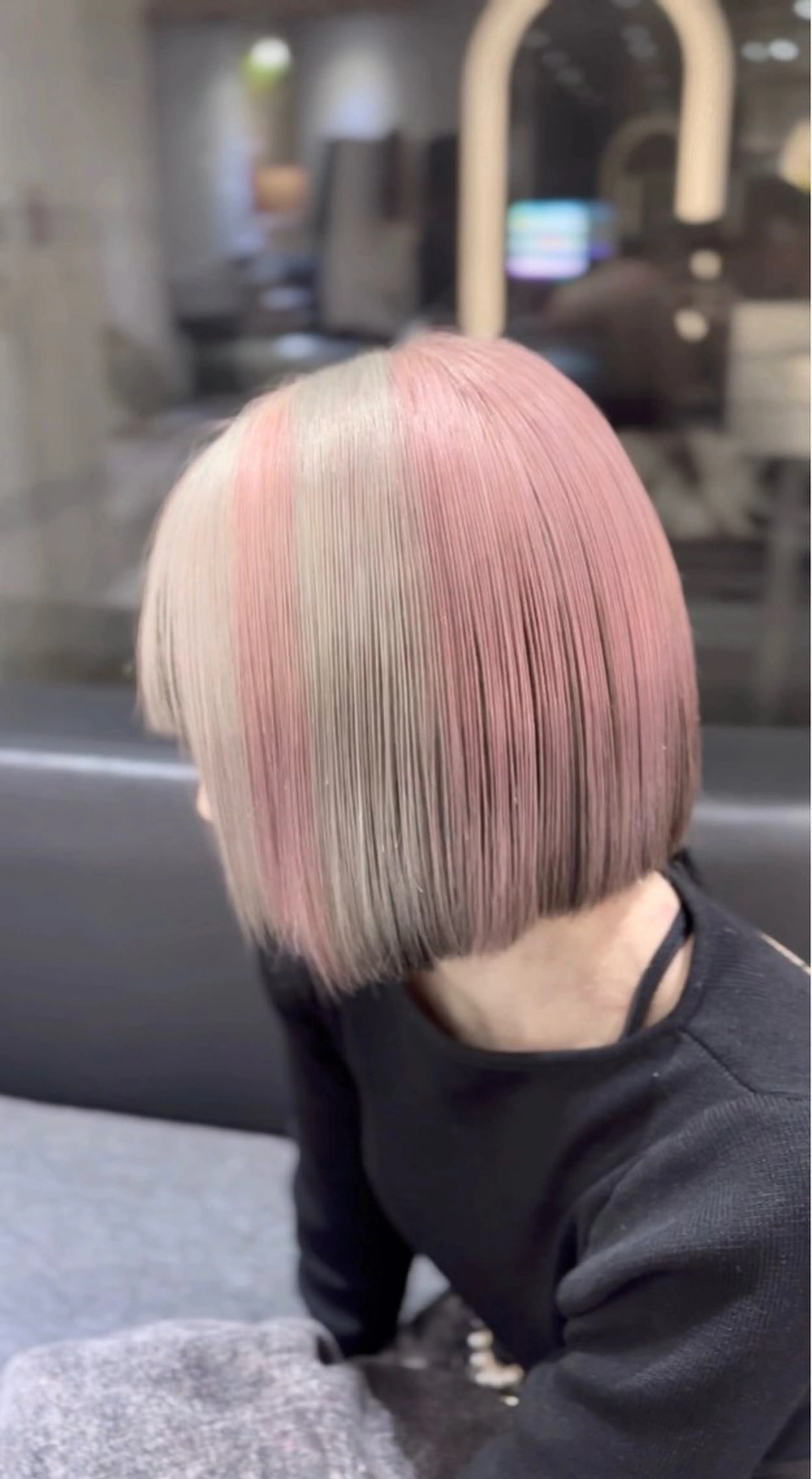 ミディアム カラー カット ヘアカラー トリートメント レイヤーカット/ ブリーチカラー/雅人のヘアスタイル