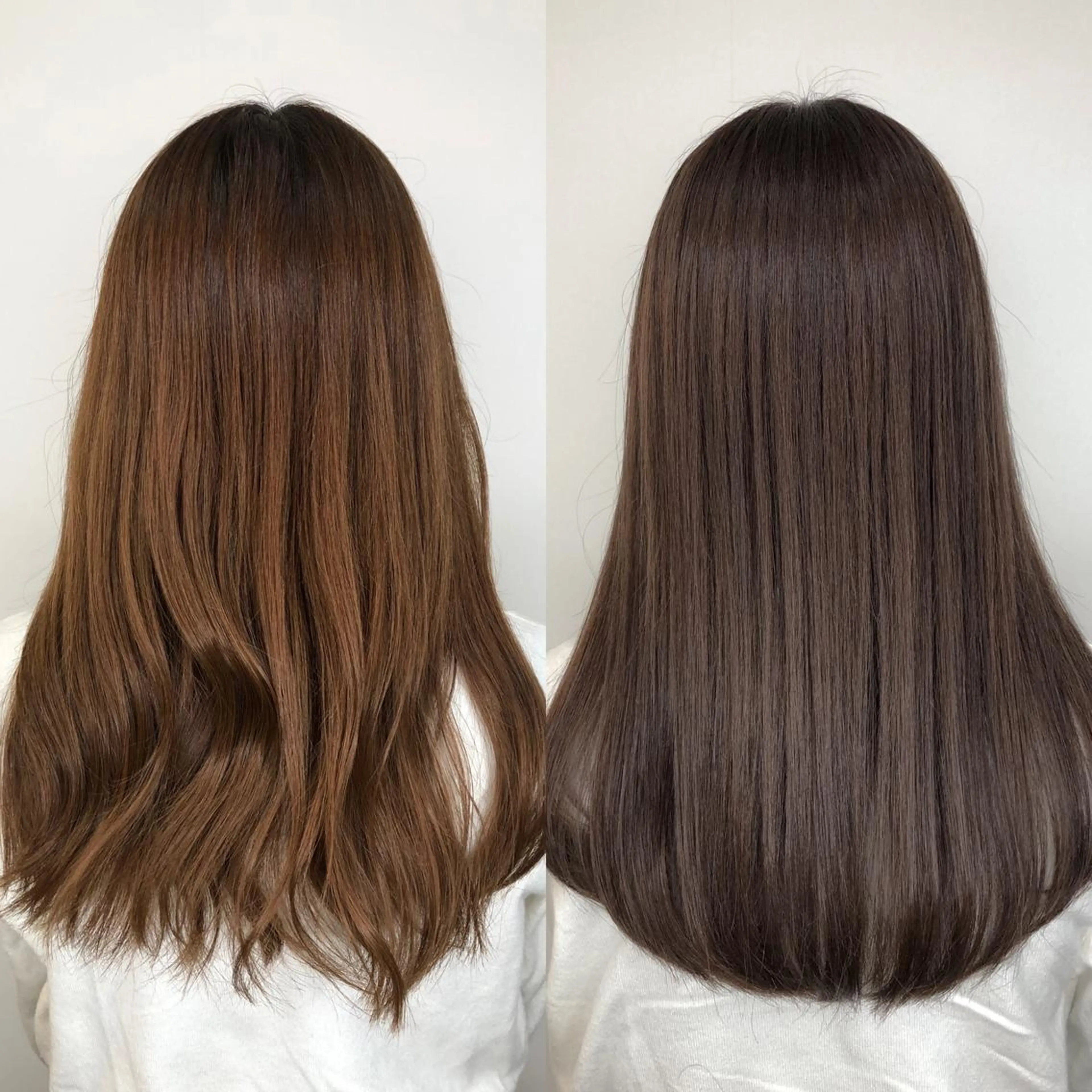 セミロング カラー アッシュ ラベンダーカラー ラベンダーアッシュ SALOWIN神戸三宮East店所属・【透明感、艶髪】西村 有司のヘアスタイル