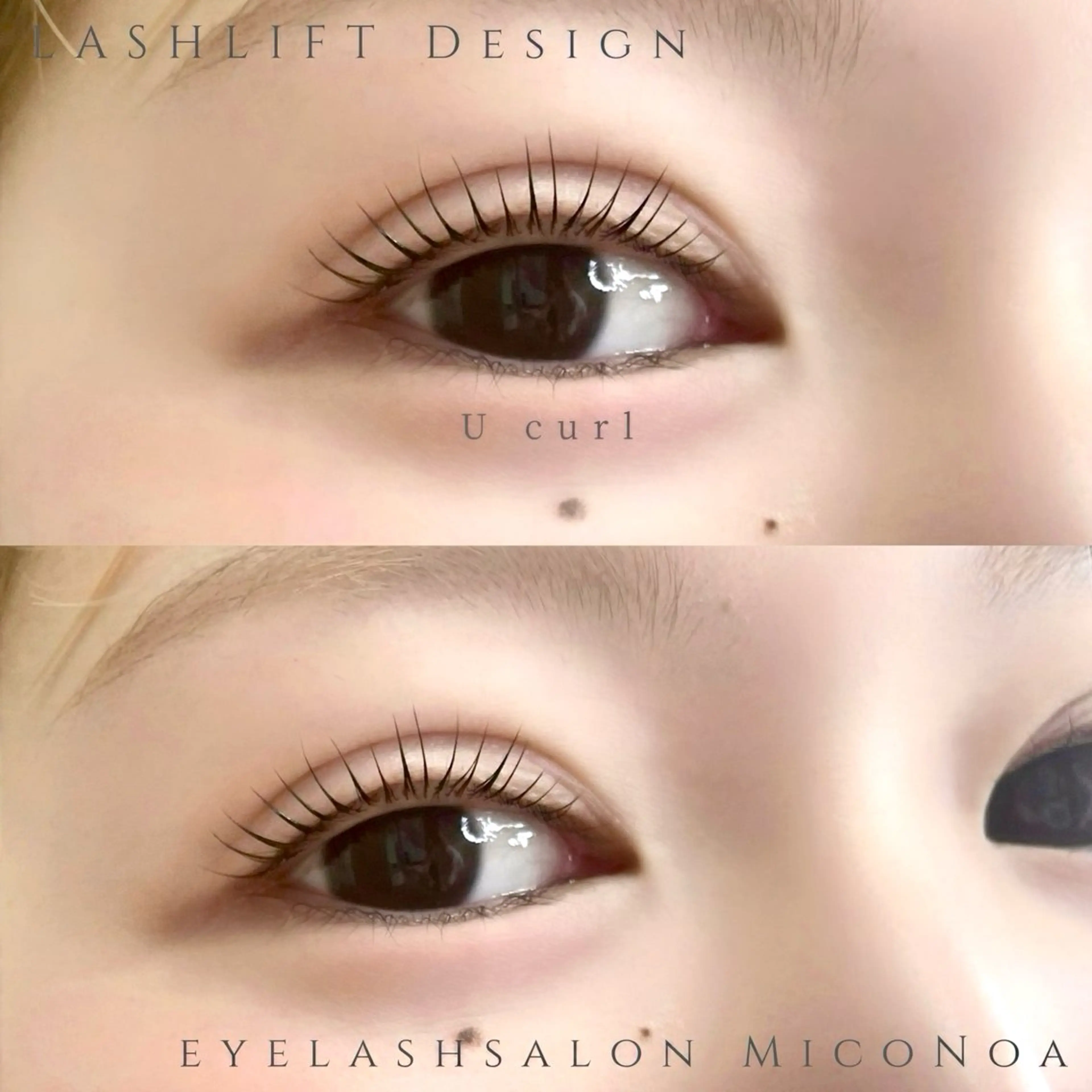 マツエク・マツパ 束感まつ毛 Cカール 韓国風マツエク ナチュラル 一重×まつ毛パーマ マツパ MicoNoa所属・MicoNoa Asamiのマツエク・マツパデザイン