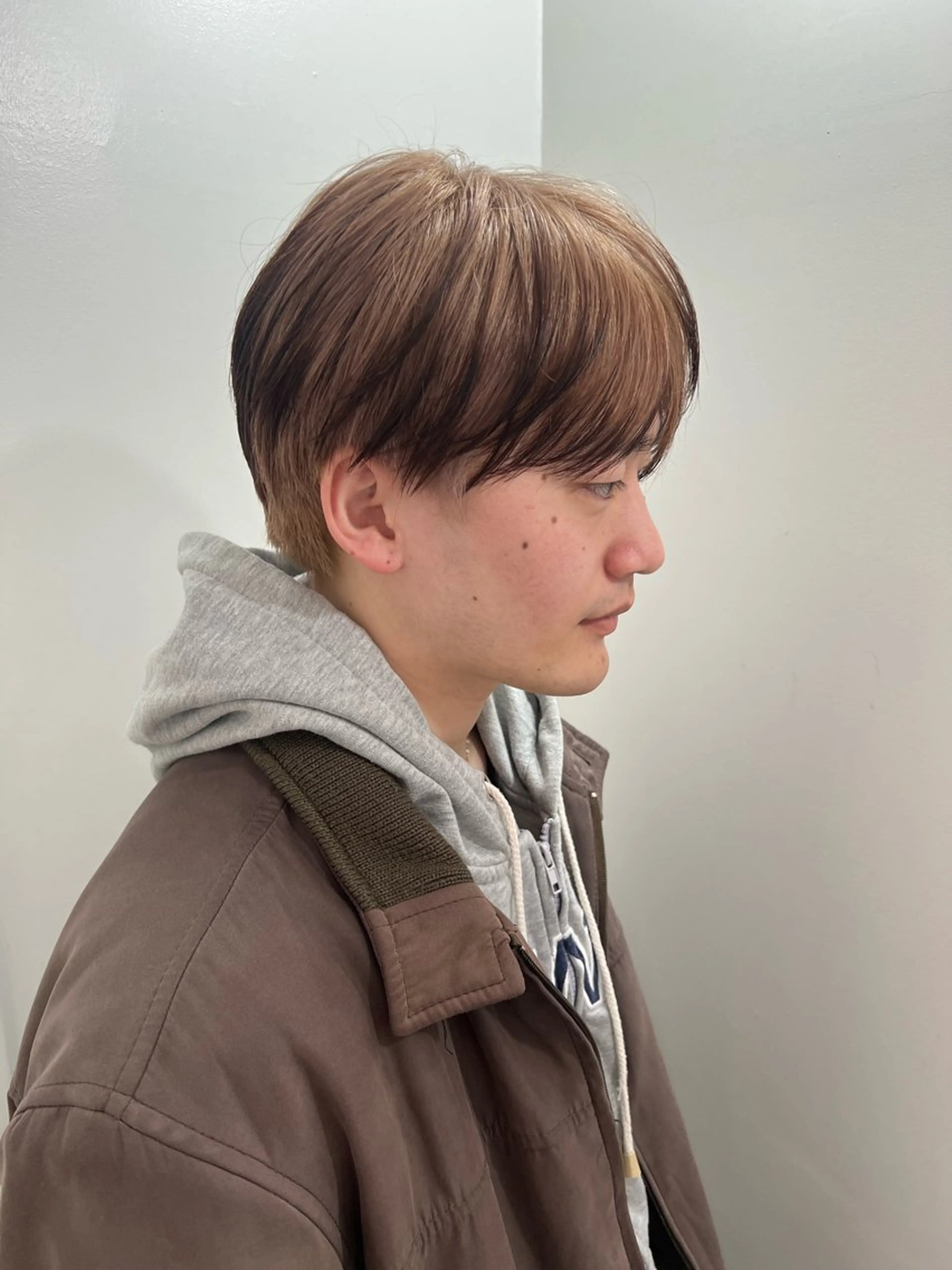 メンズ ヘアカラー トリートメント 💥ウルフカット デザインあんな💥のヘアスタイル