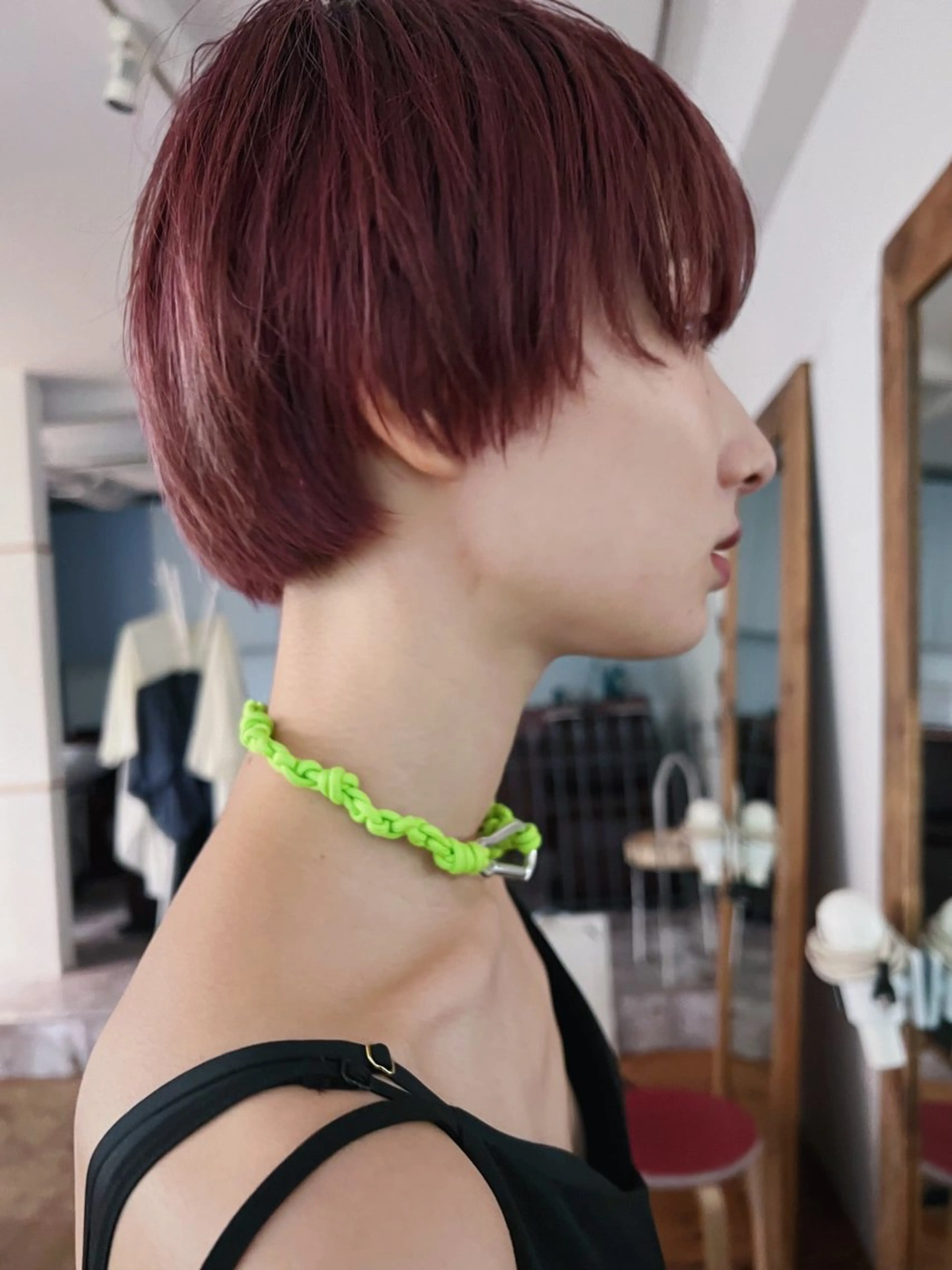 ヘアカラーの写真