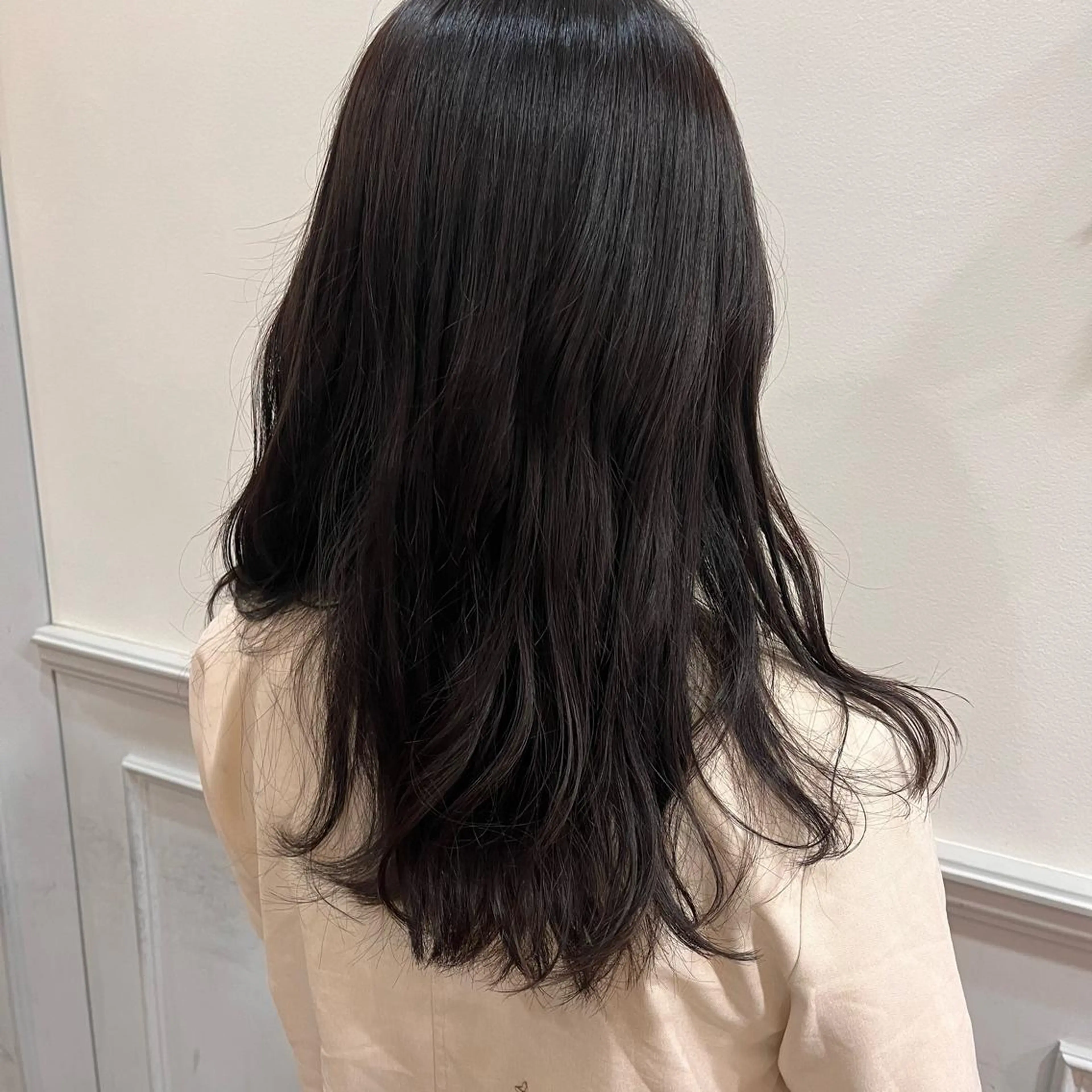 ロング よしだ しおりのヘアスタイル