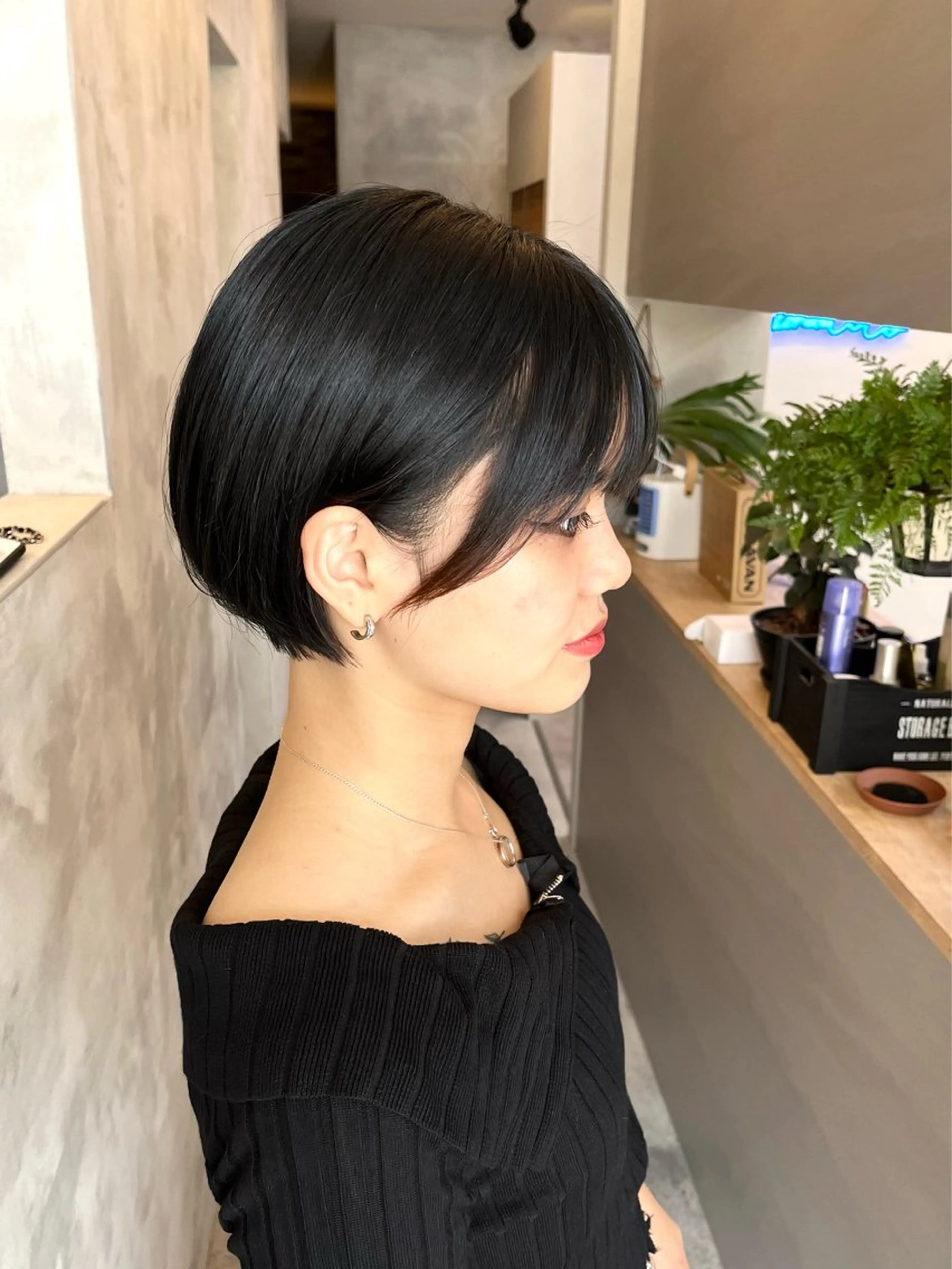 ショート カット Salon de  COCO所属・Yuka /ツヤカラー✨のヘアスタイル