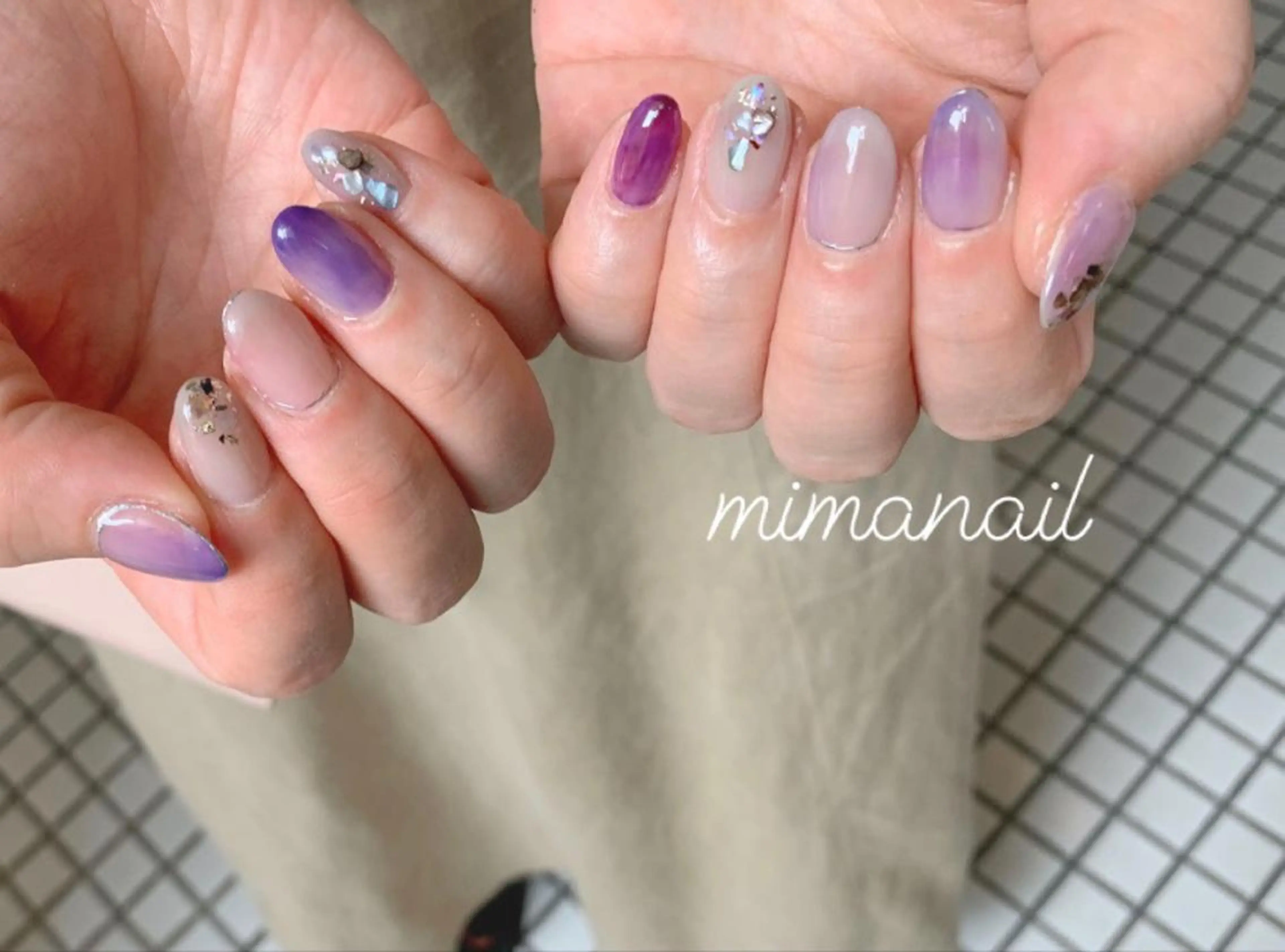 ネイル mima nailのネイルデザイン