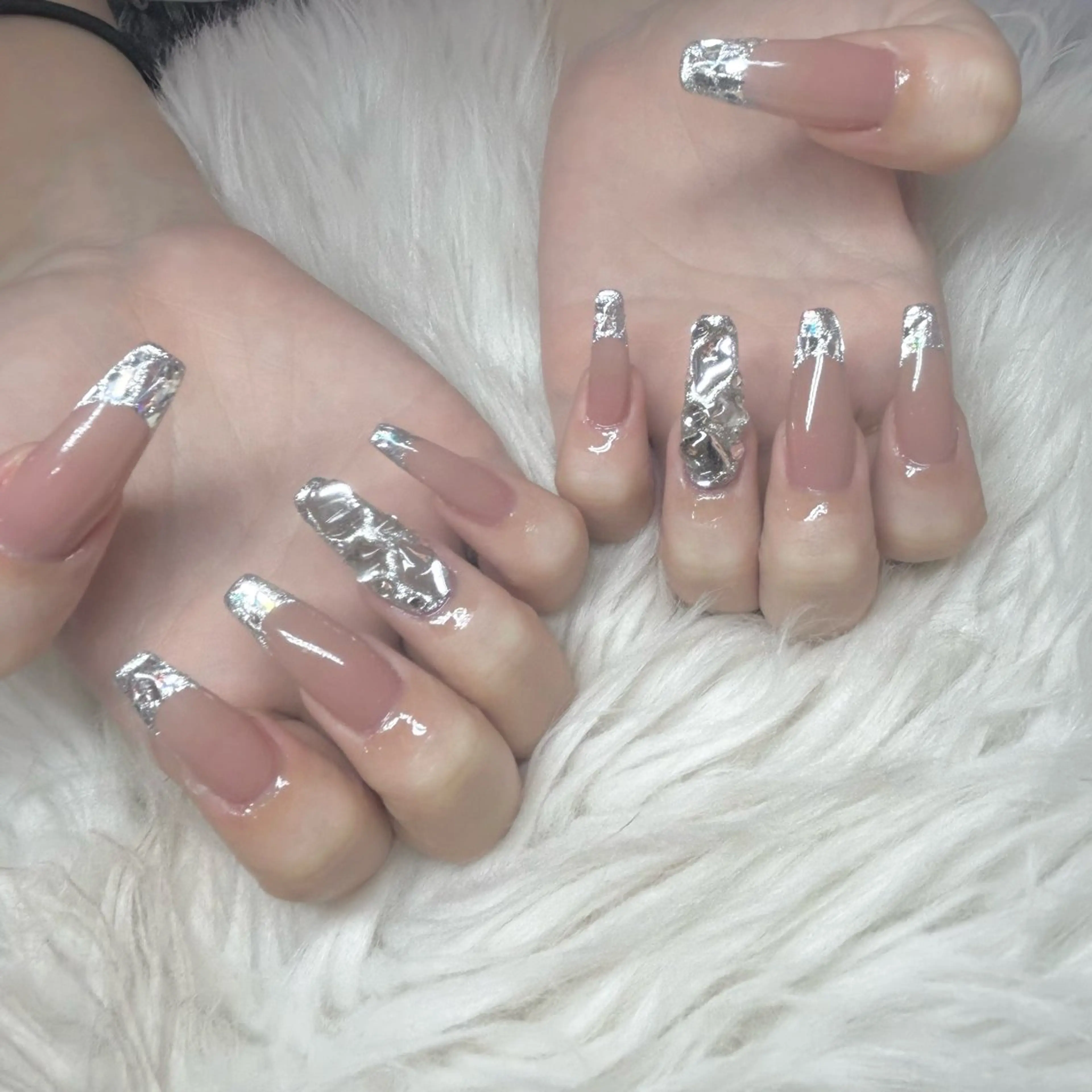 ネイル 長さ出し ハンドネイル -Rien- プライベートサロンのネイルデザイン