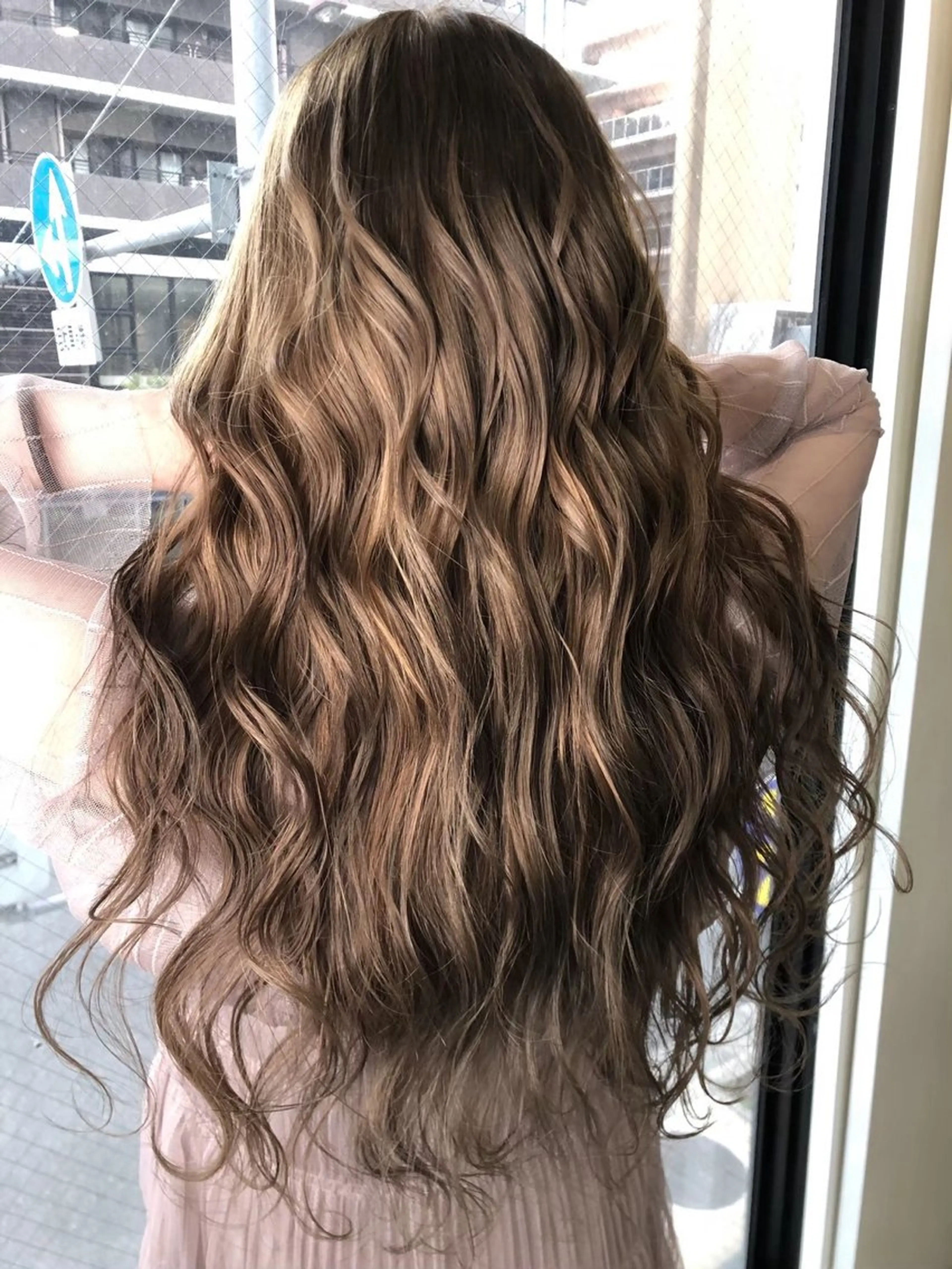 ロング パーマ 髪質改善 柔らか質感/髪質改善 ⚡️Ren⚡のヘアスタイル