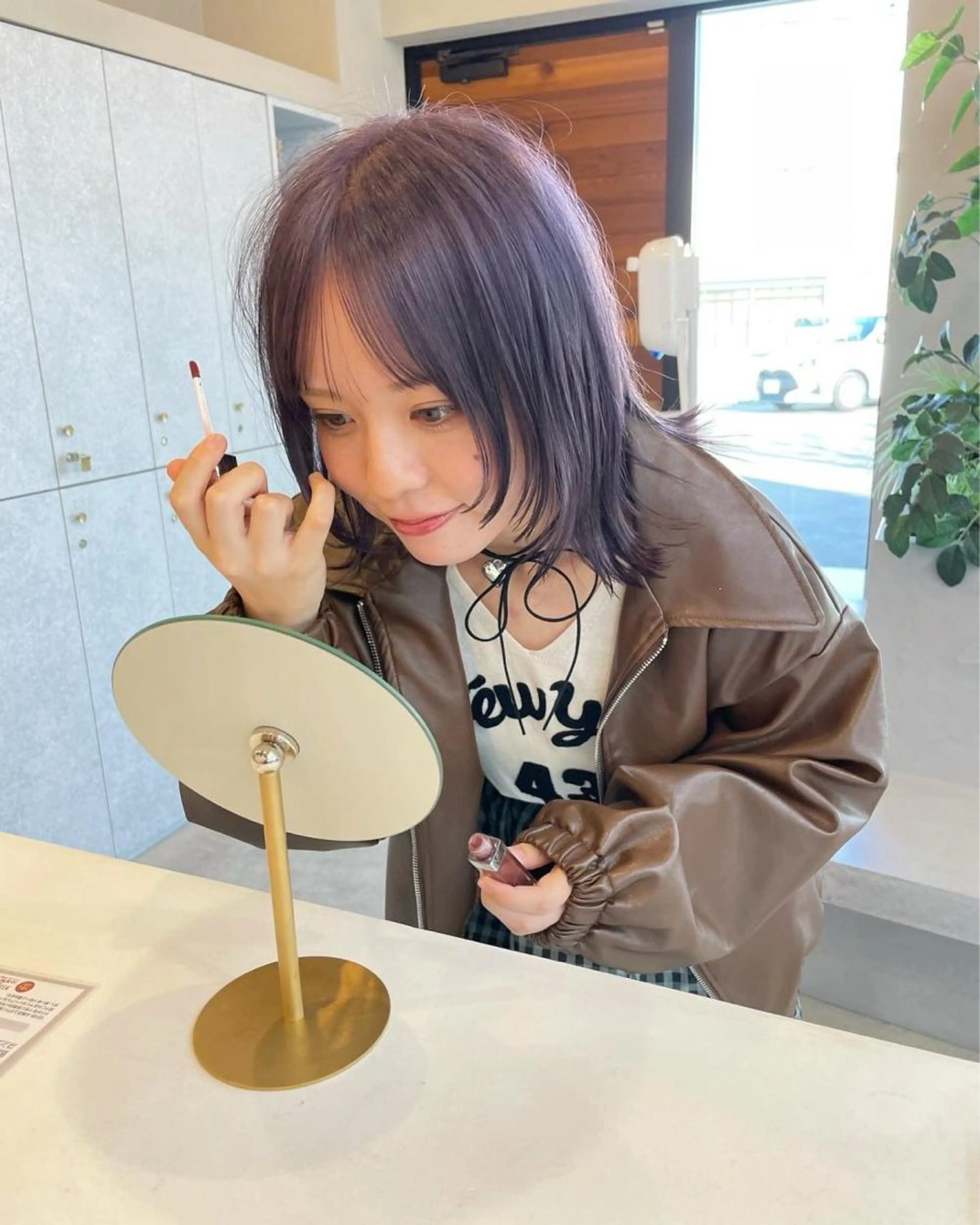 ミディアム 🫧🍀透明感カラー /艶髪/hanaeのヘアスタイル