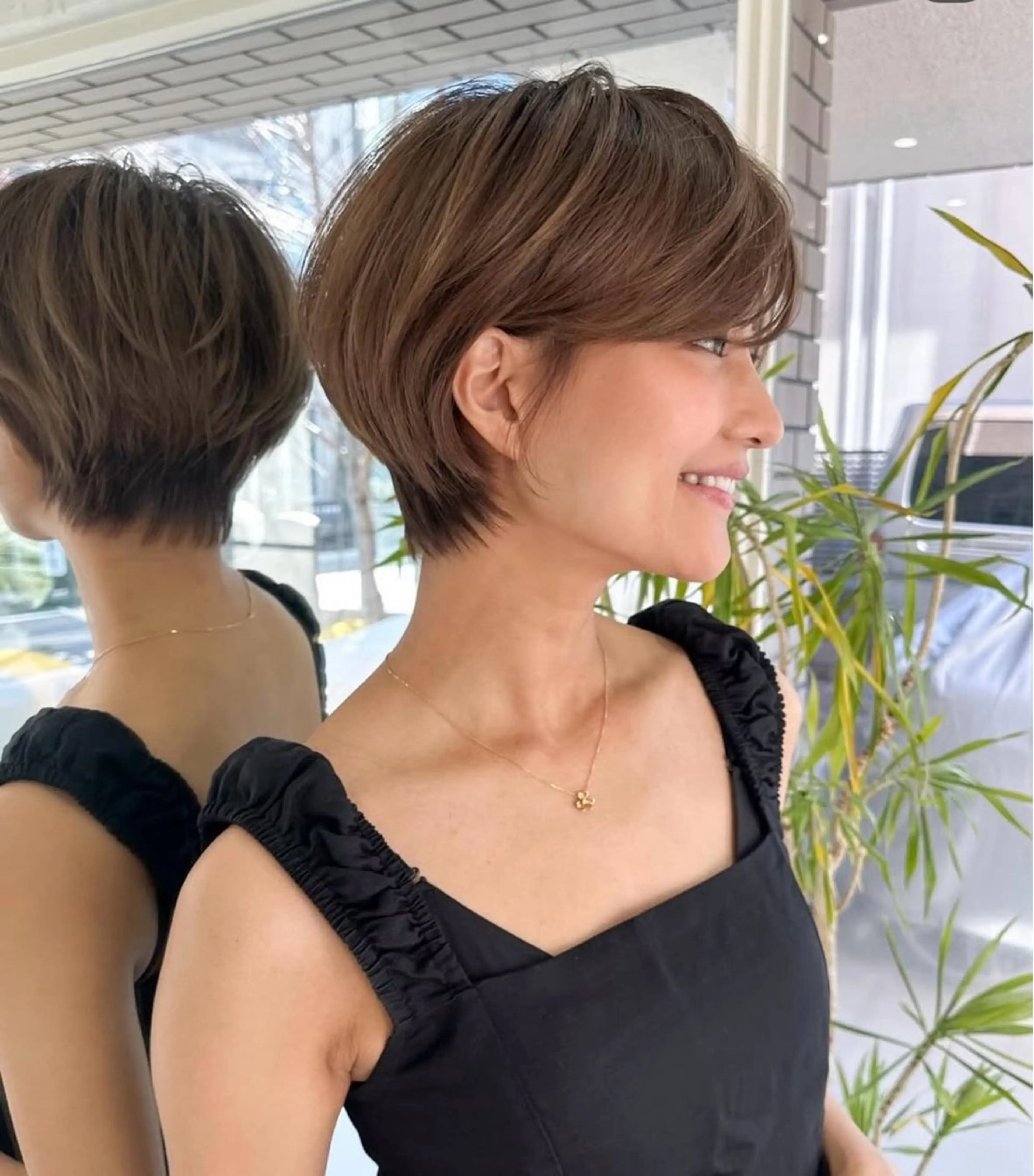 ショート カラー atsuki ショート特化のヘアスタイル