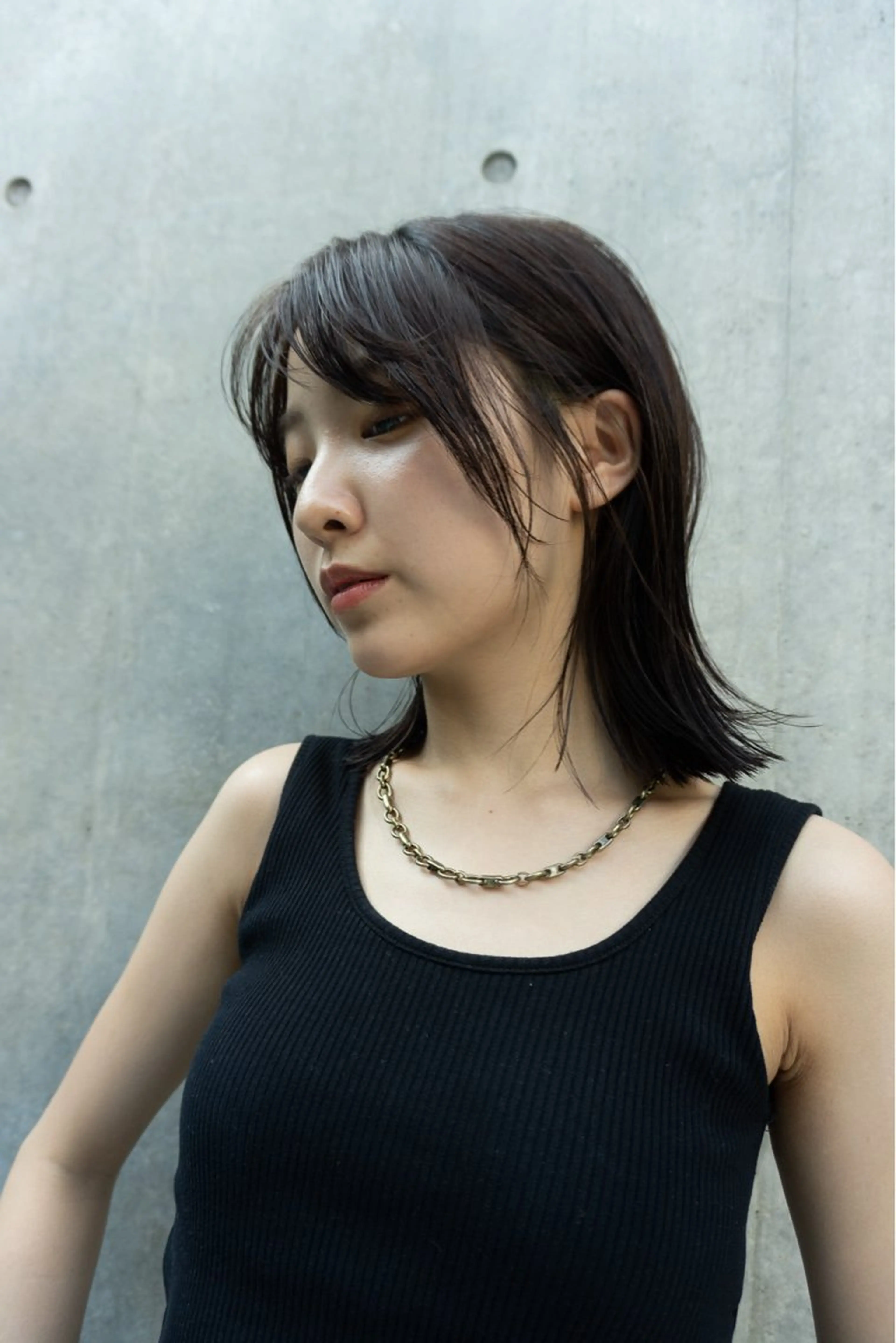 ミディアム カラー ブラウンカラー ボブ 🌿ボブ パーマ高橋啓太🌿のヘアスタイル