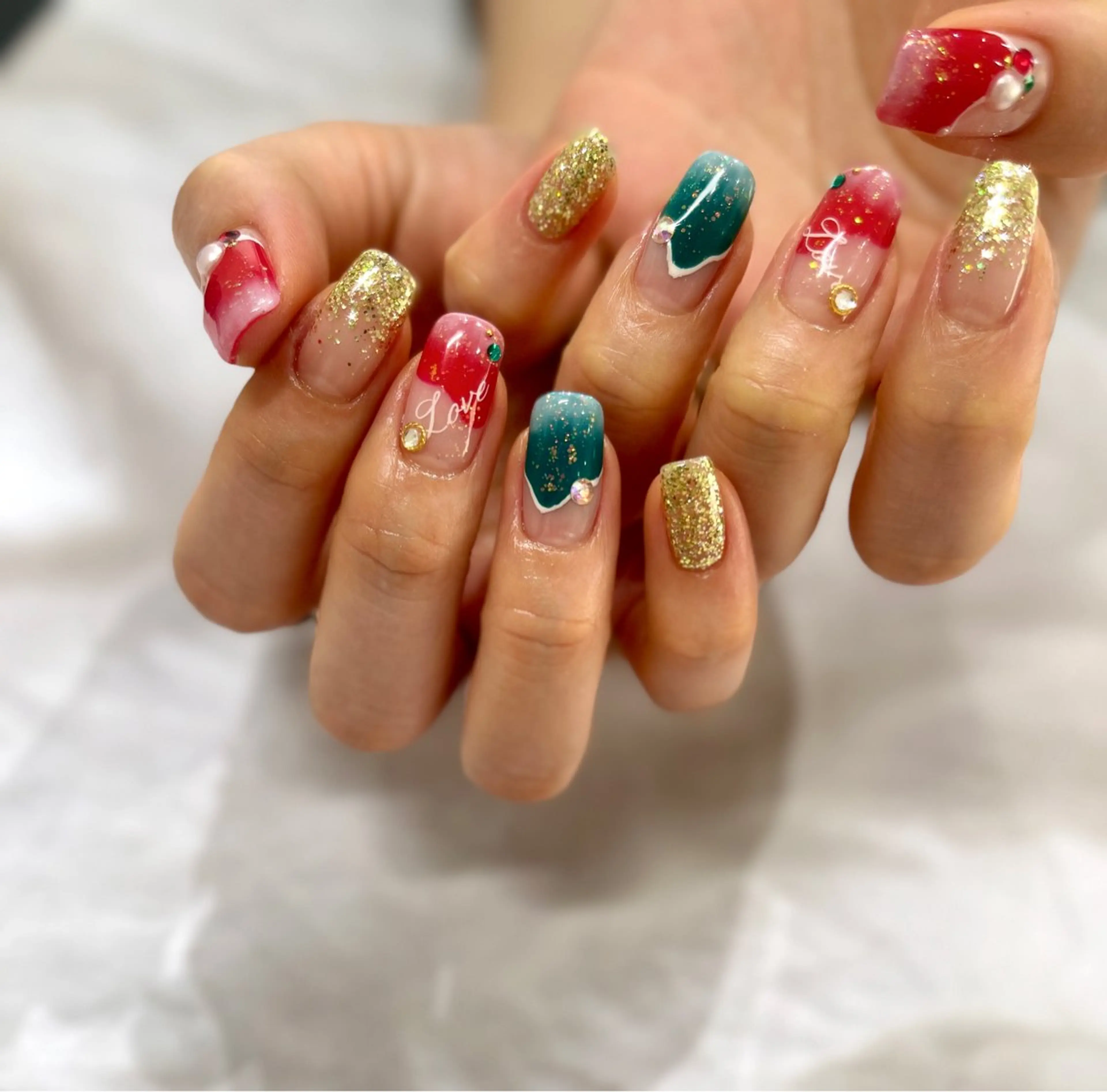 ネイル アートネイル ハンドネイル Glück...所属・kohashi miwaのネイルデザイン