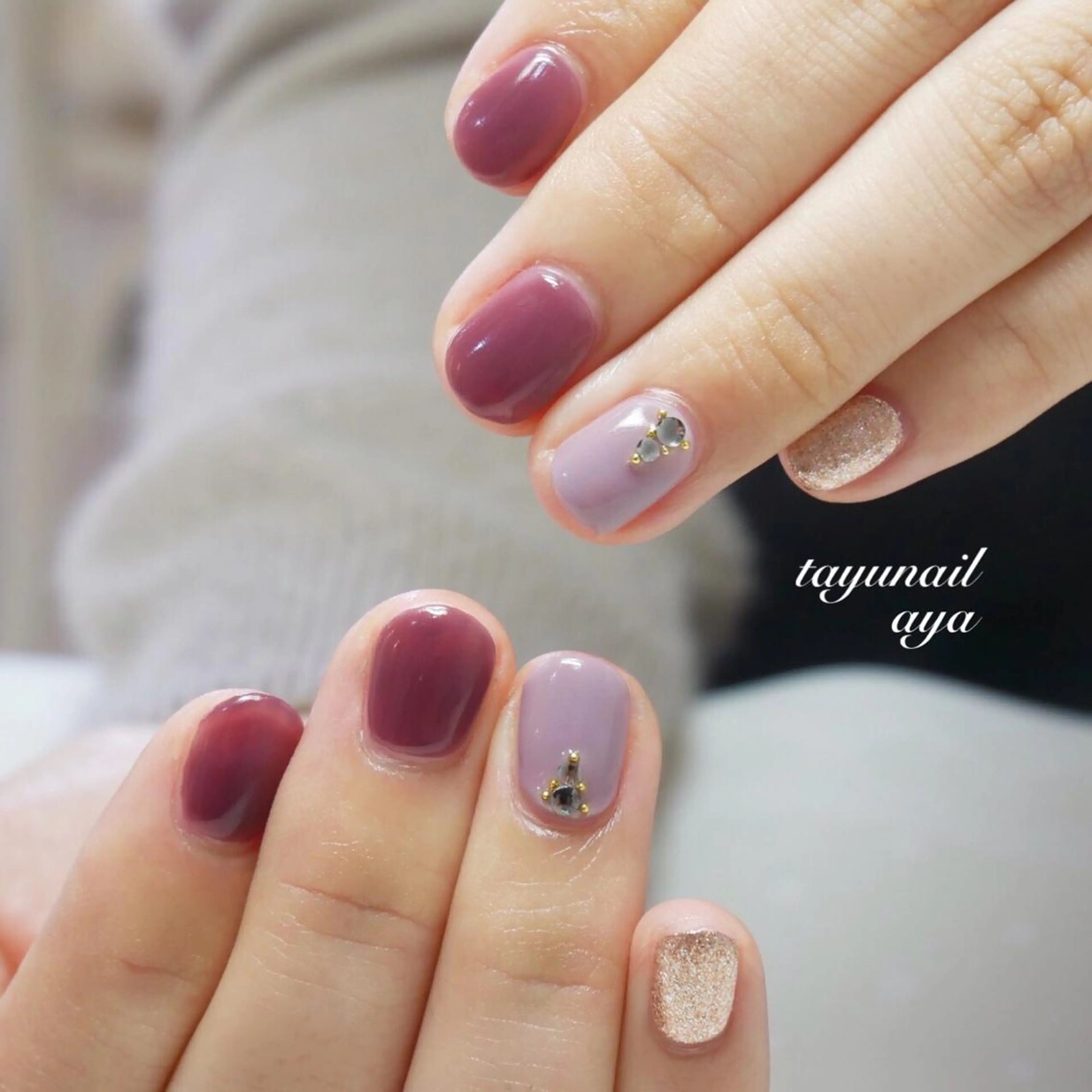 ネイル ネイルサロン・ネイルスクール　たゆnail所属・ネイルサロン 【たゆnail】のネイルデザイン