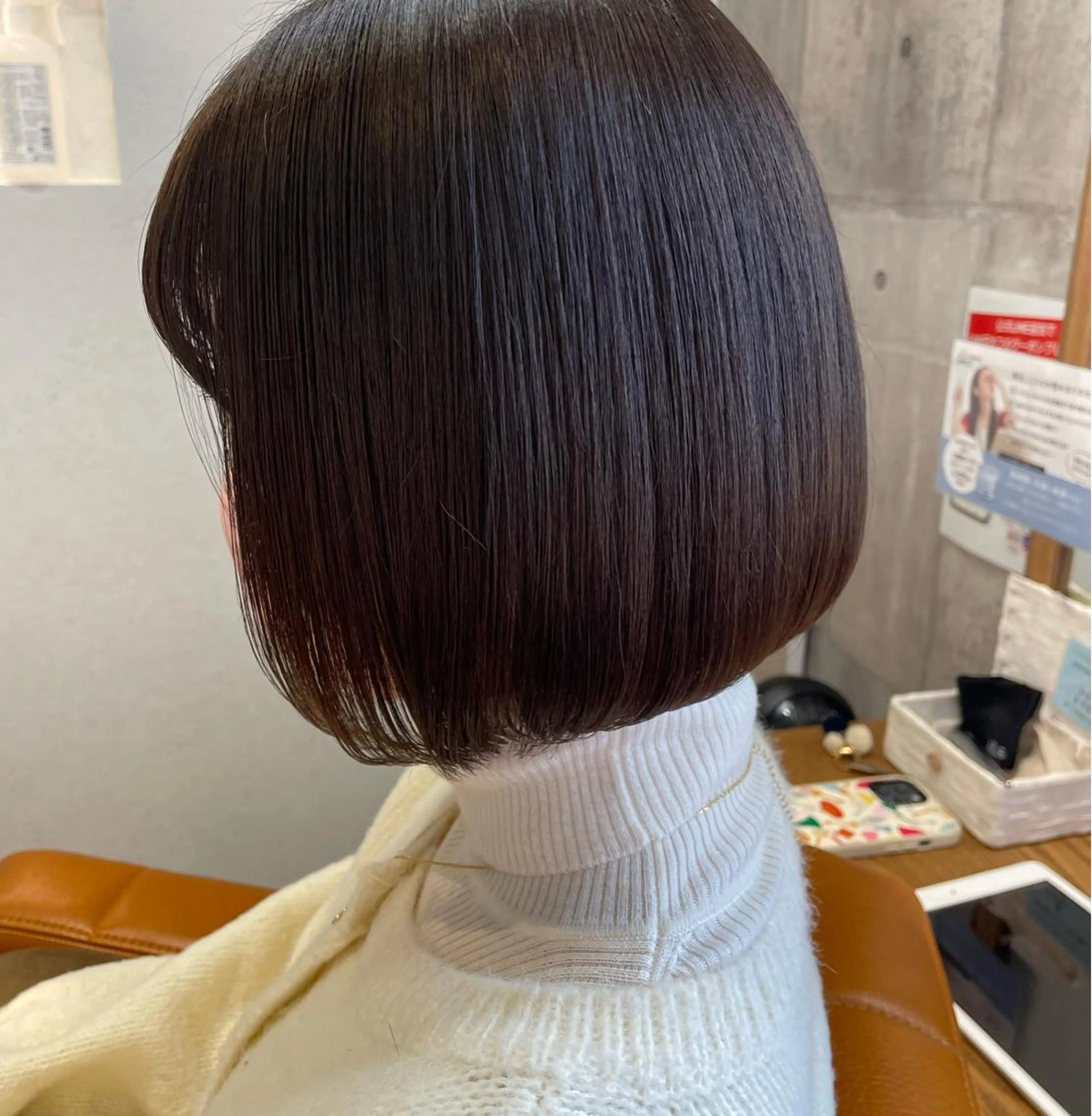 ショート カット トリートメント 小松崎 結花のヘアスタイル