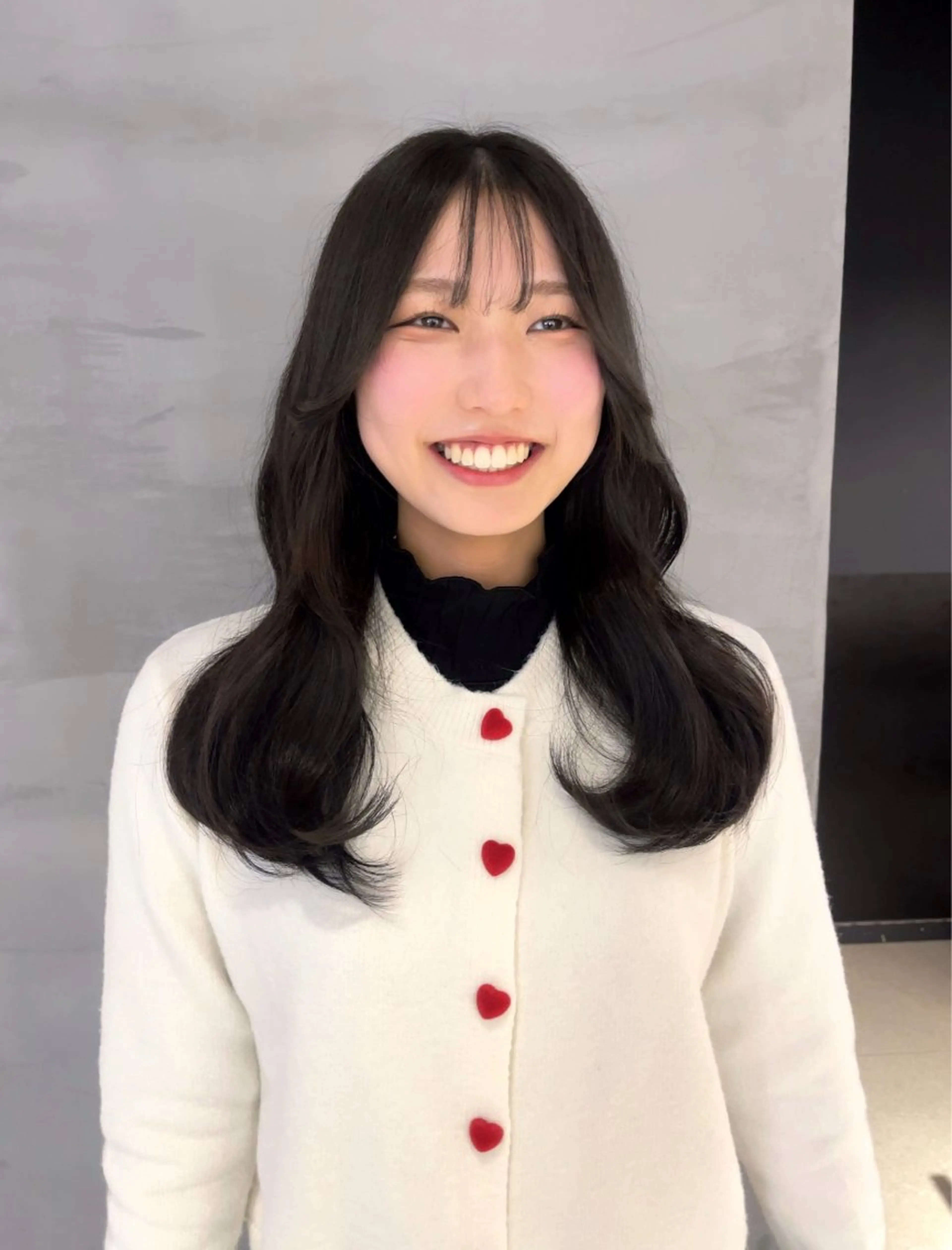 ロング カット ヘアカラー トリートメント AYU (ému) 伏見/髪質改善のヘアスタイル